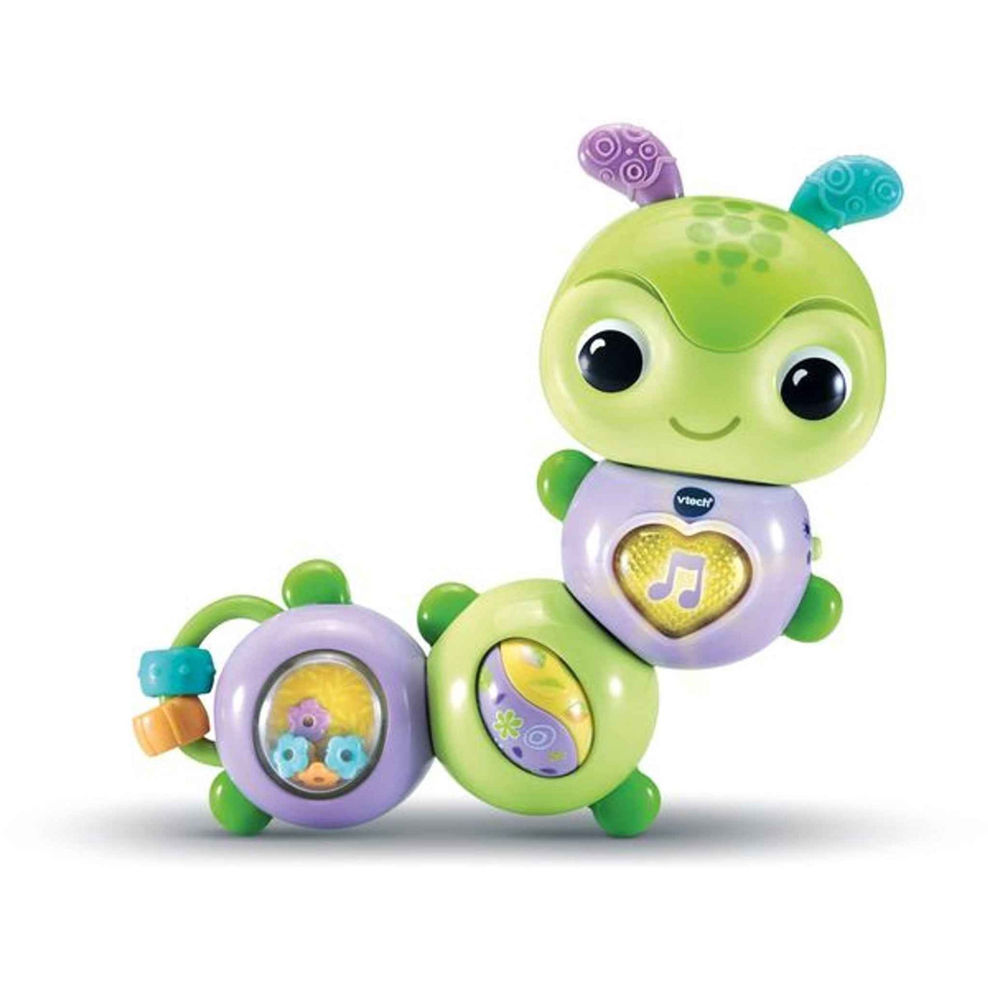 Aktivitätsspielzeug Raupe sprechend singend 16 cm mehrfarbig Kunststoff | VTech