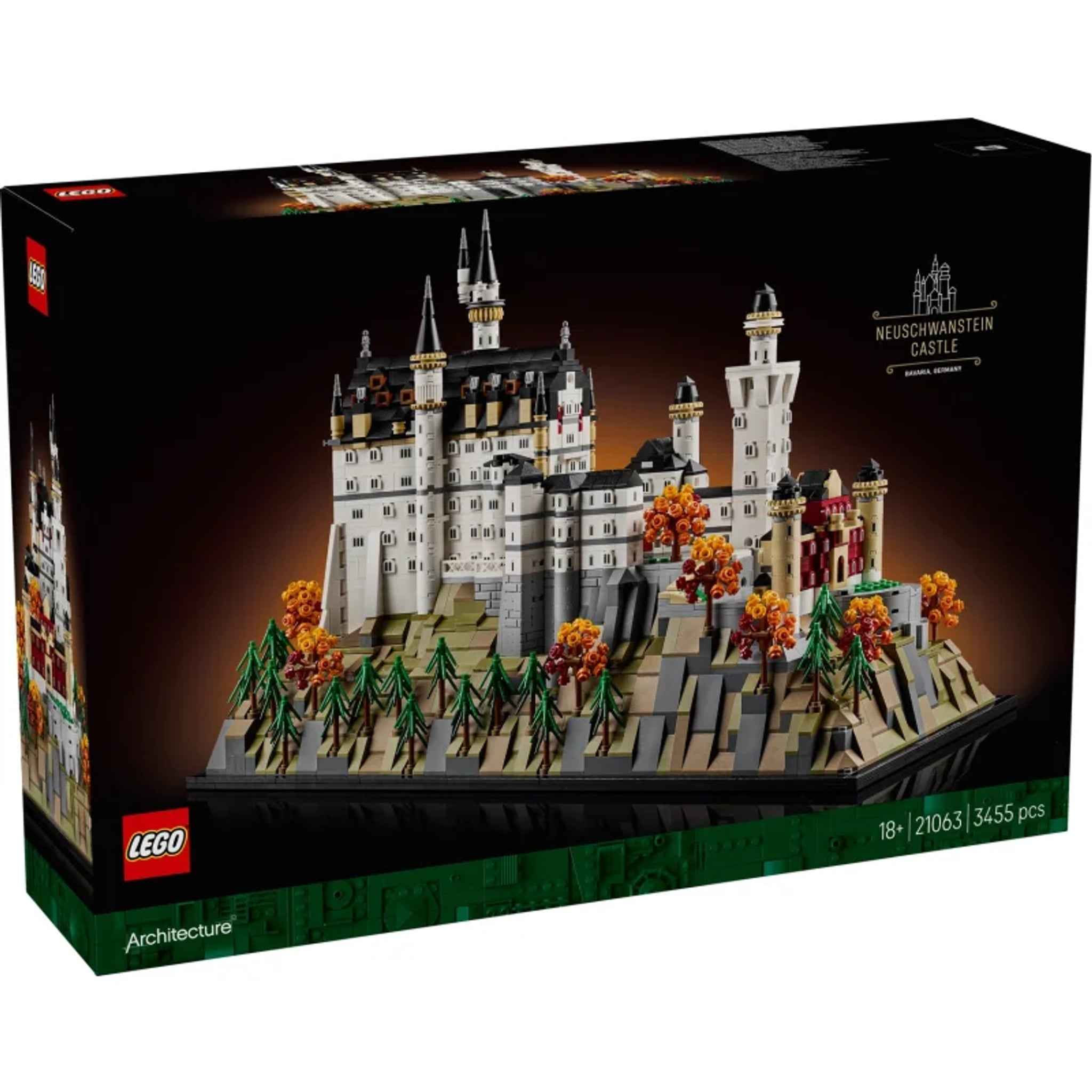 Bauset Schloss Neuschwanstein 3455 Teile ab 18 Jahren Architektur | LEGO