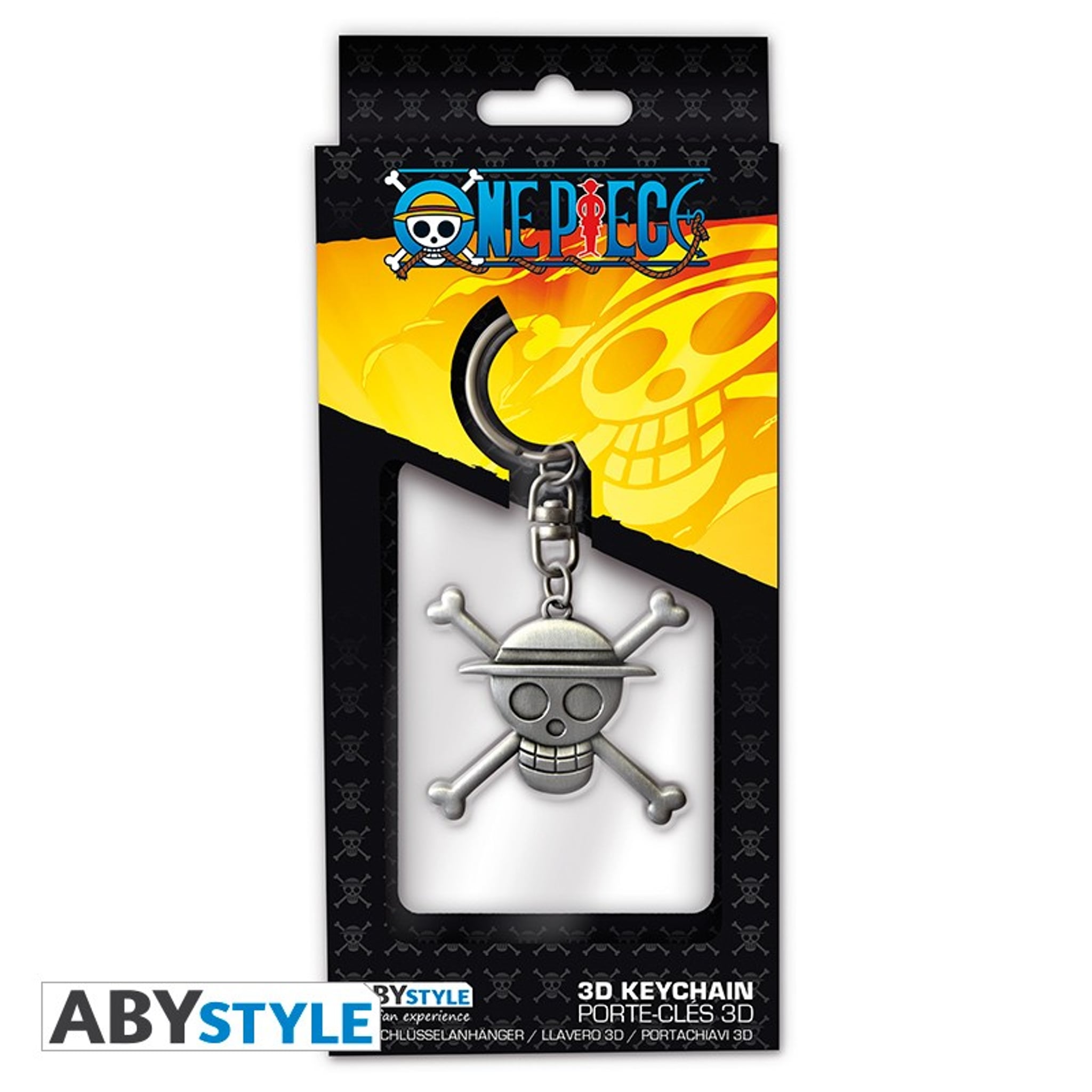 ABYSSE CORP S.A.S. Schlüsselanhänger aus Metall in Silber