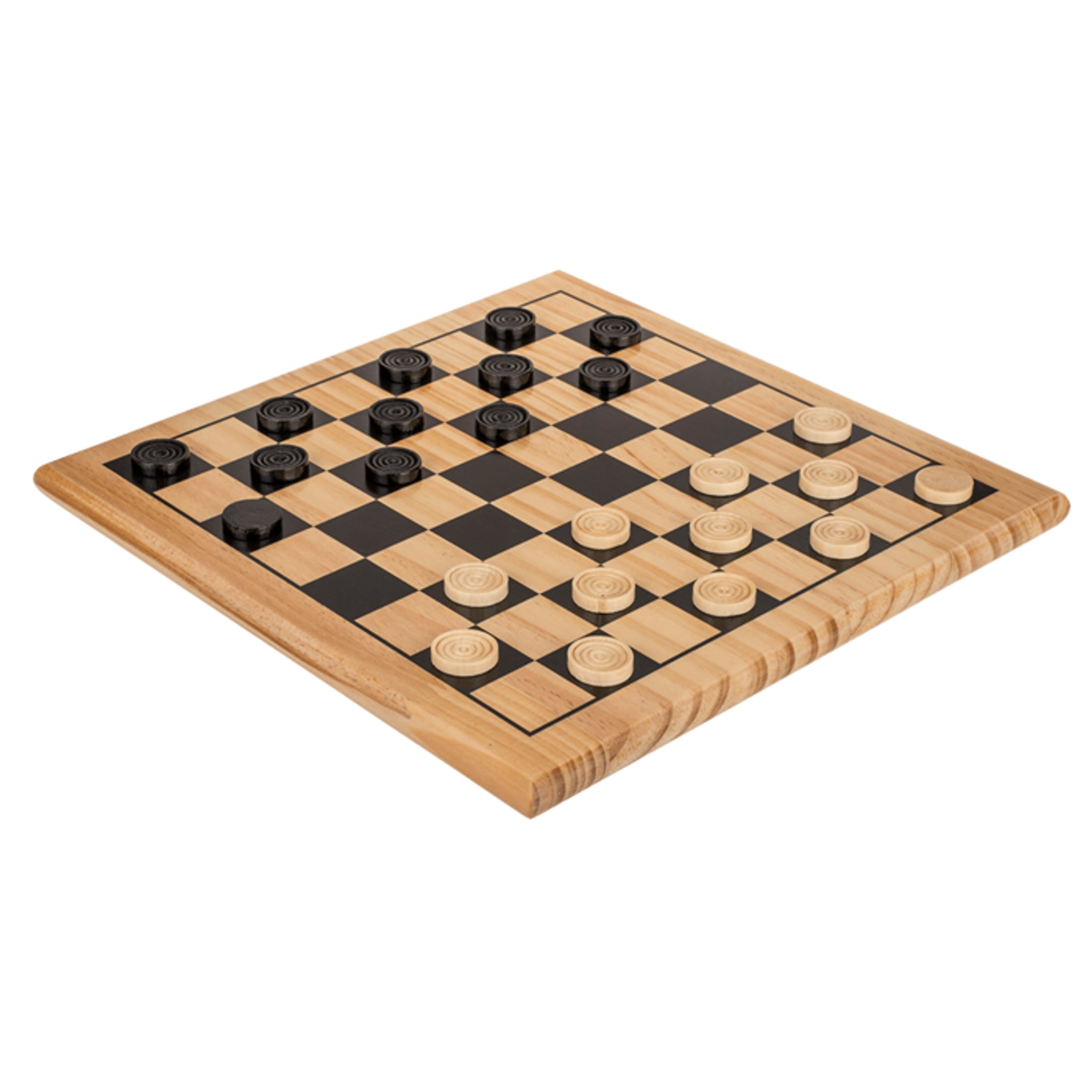 Out of the blue KG Brettspiel aus Holz in Schwarz, 28,5×28,5 cm