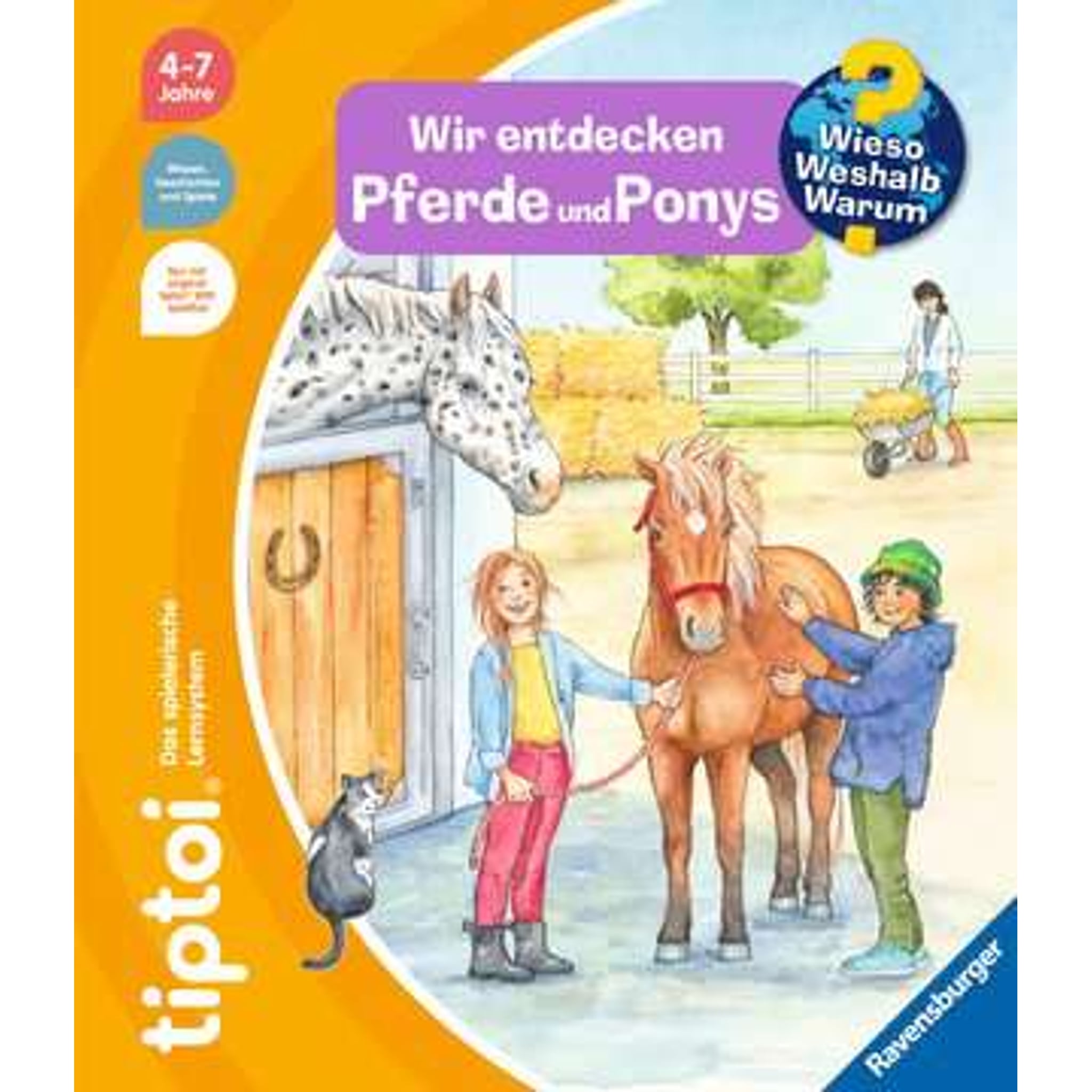 Kinderbuch Wieso? Weshalb? Warum? Wir Pferde und Ponys ab 4 Jahren