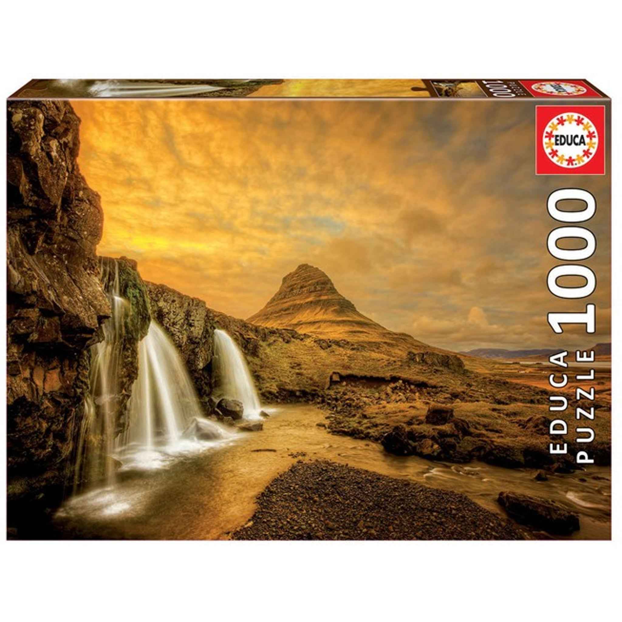 Puzzle Kirkjufellsfoss Waterfall 1000 Teile 68×48 cm | Educa