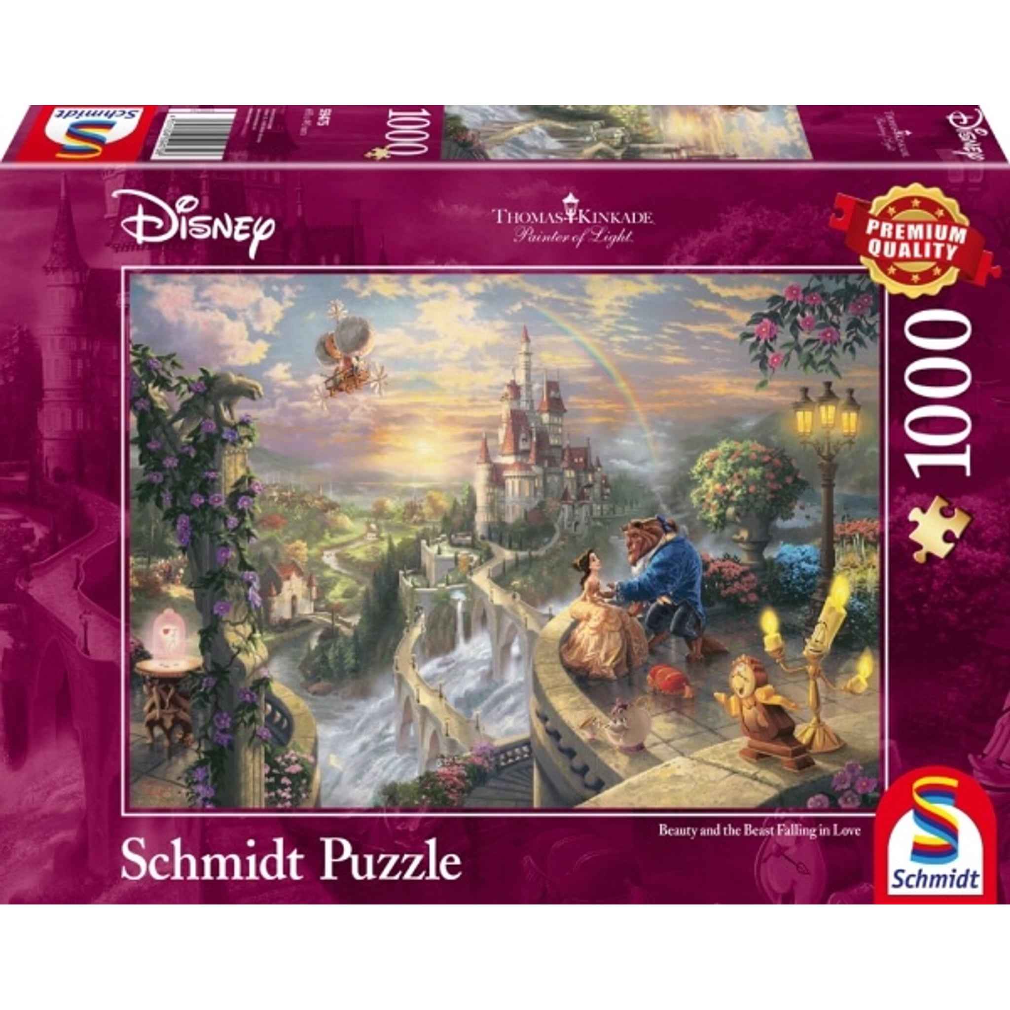 Puzzle Disney Beauty and the Beast 1000 Teile | Schmidt Spiele