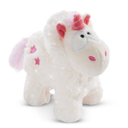 NICI Plüsch-Einhorn aus Polyester in Weiß, 27×17×22 cm