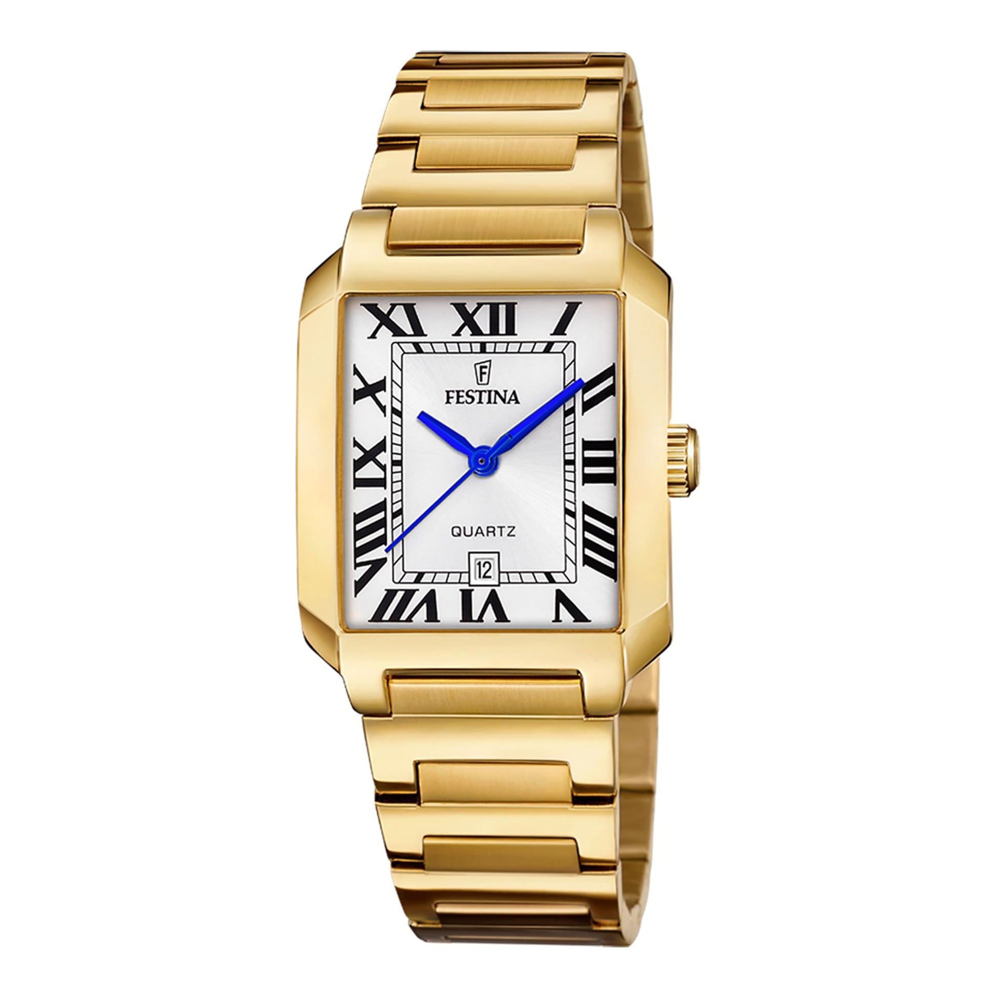 Festina Damenuhr aus Edelstahl in Gold, 2,9×0,9 cm