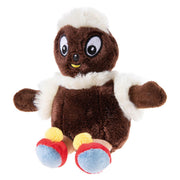 Plüschfigur aus Recyceltes PET-Plast in Braun, 16 cm