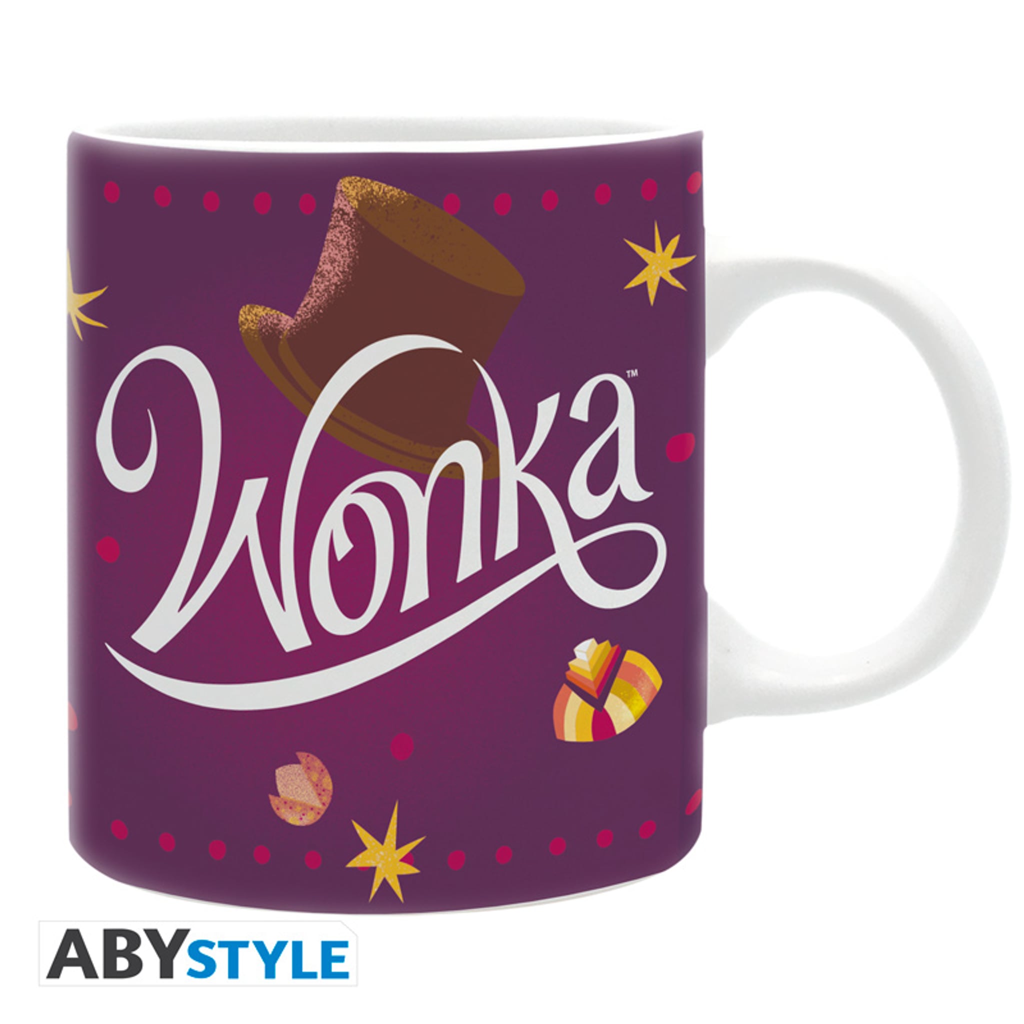 ABYSSE CORP S.A.S. Kaffeetasse aus Keramik in Weiß, 11,5×8,5×10 cm