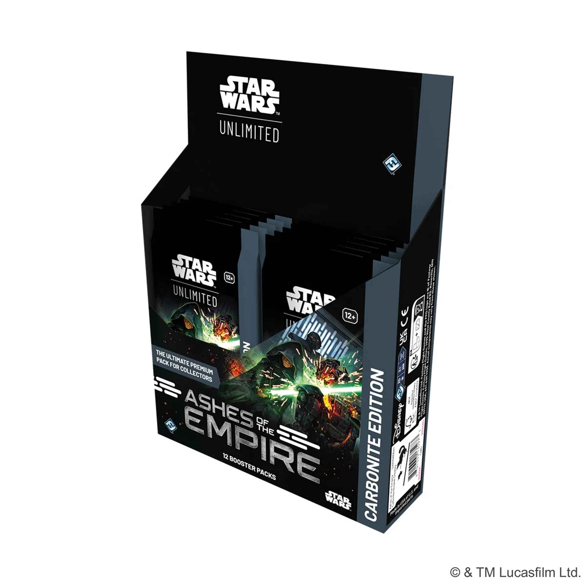 Star Wars Unlimited Booster Display Ashes of the Empire 12 Packs