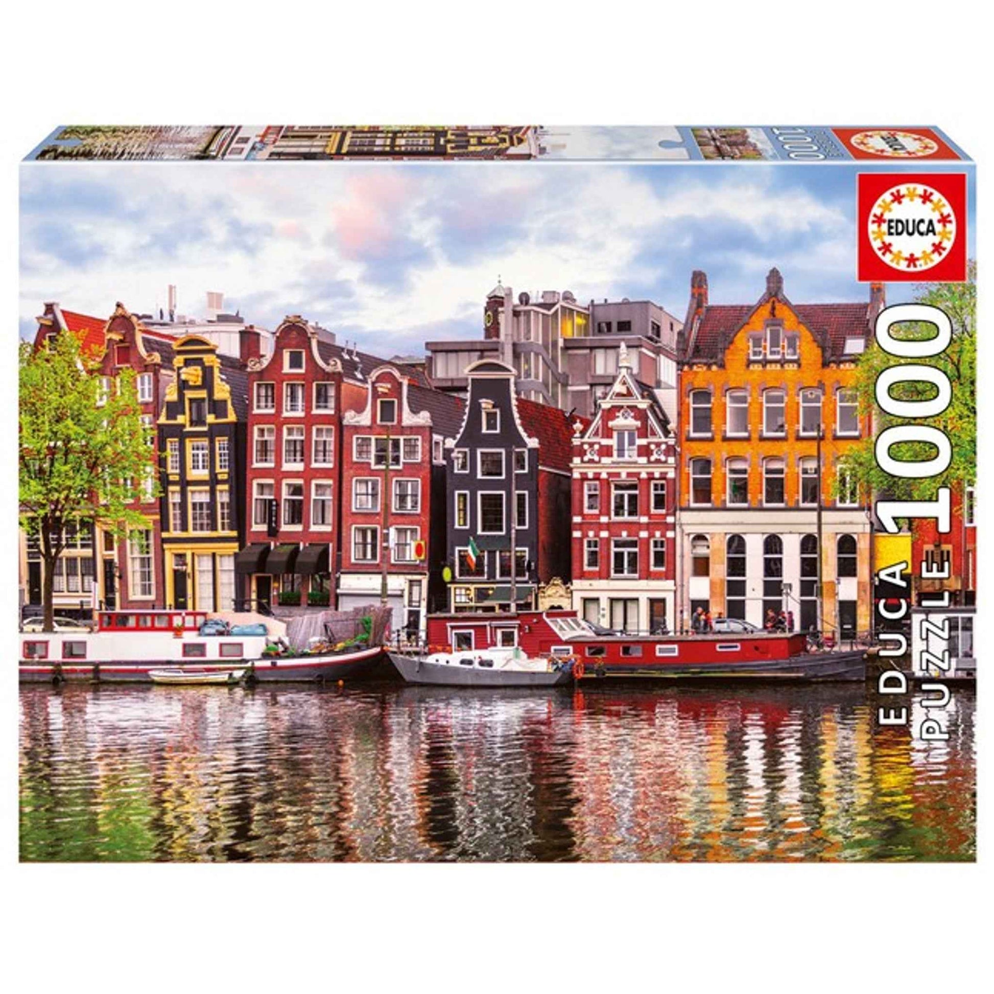 Puzzle Dancing Houses 1000 Teile 68×48 cm | Educa