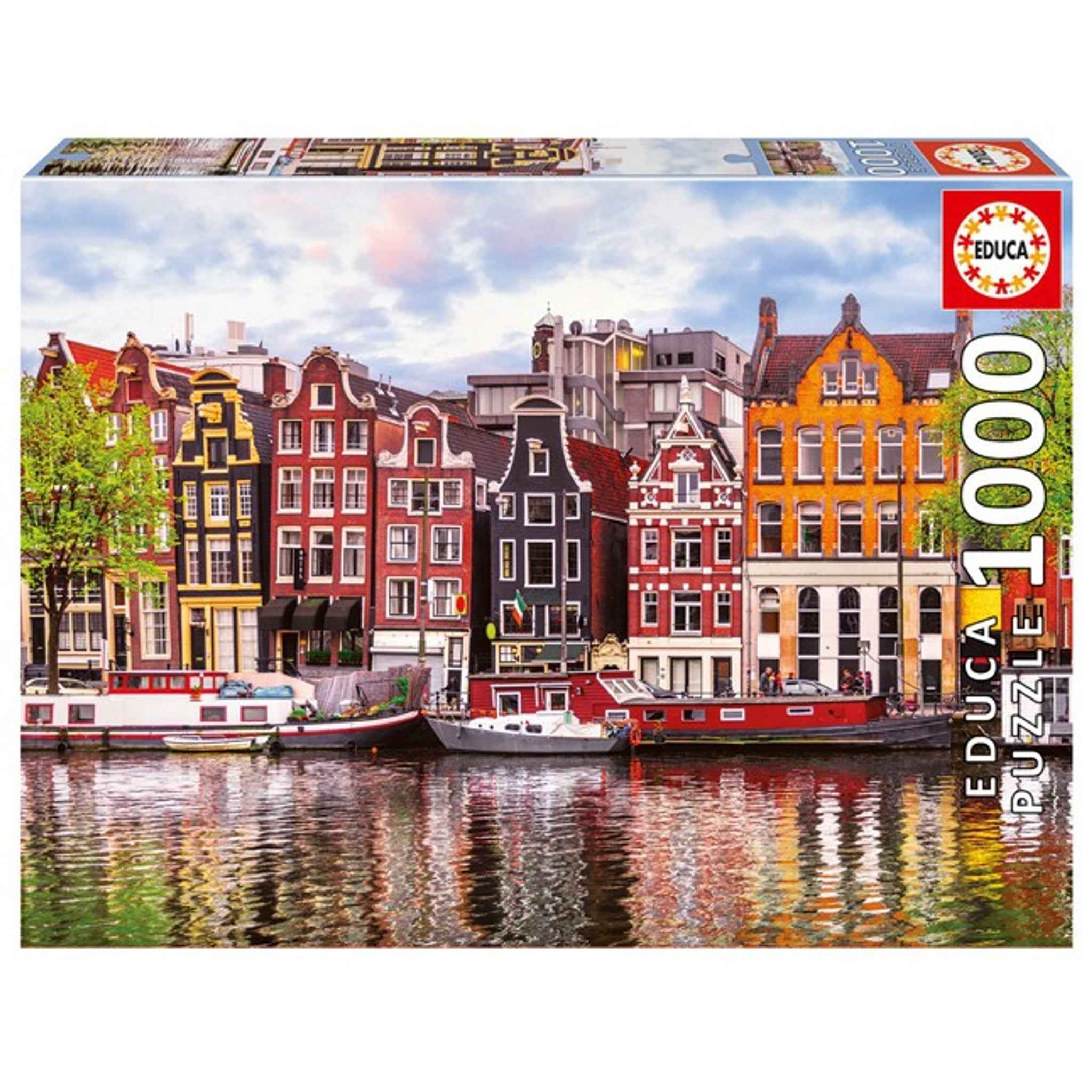 Puzzle Dancing Houses 1000 Teile 68×48 cm | Educa