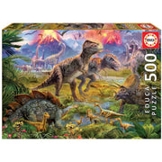 Spielzeug Puzzle Dinosaur Gathering 500 Teile 48×34 cm | Educa