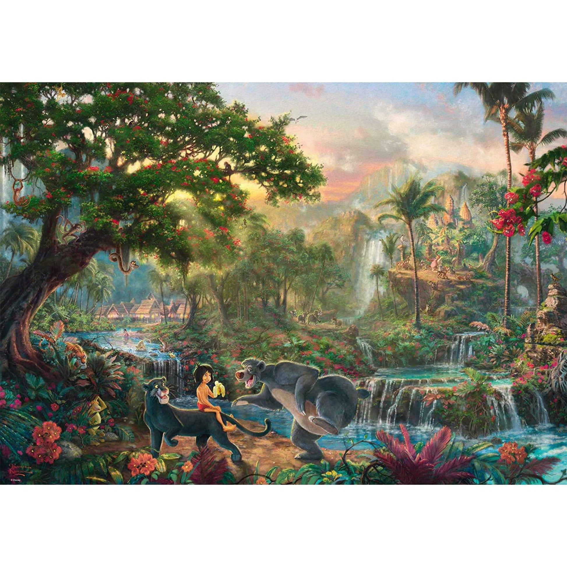 Puzzle Dschungelbuch 1000 Teile 69,3×49,3 cm ab 12 Jahren | Schmidt Spiele