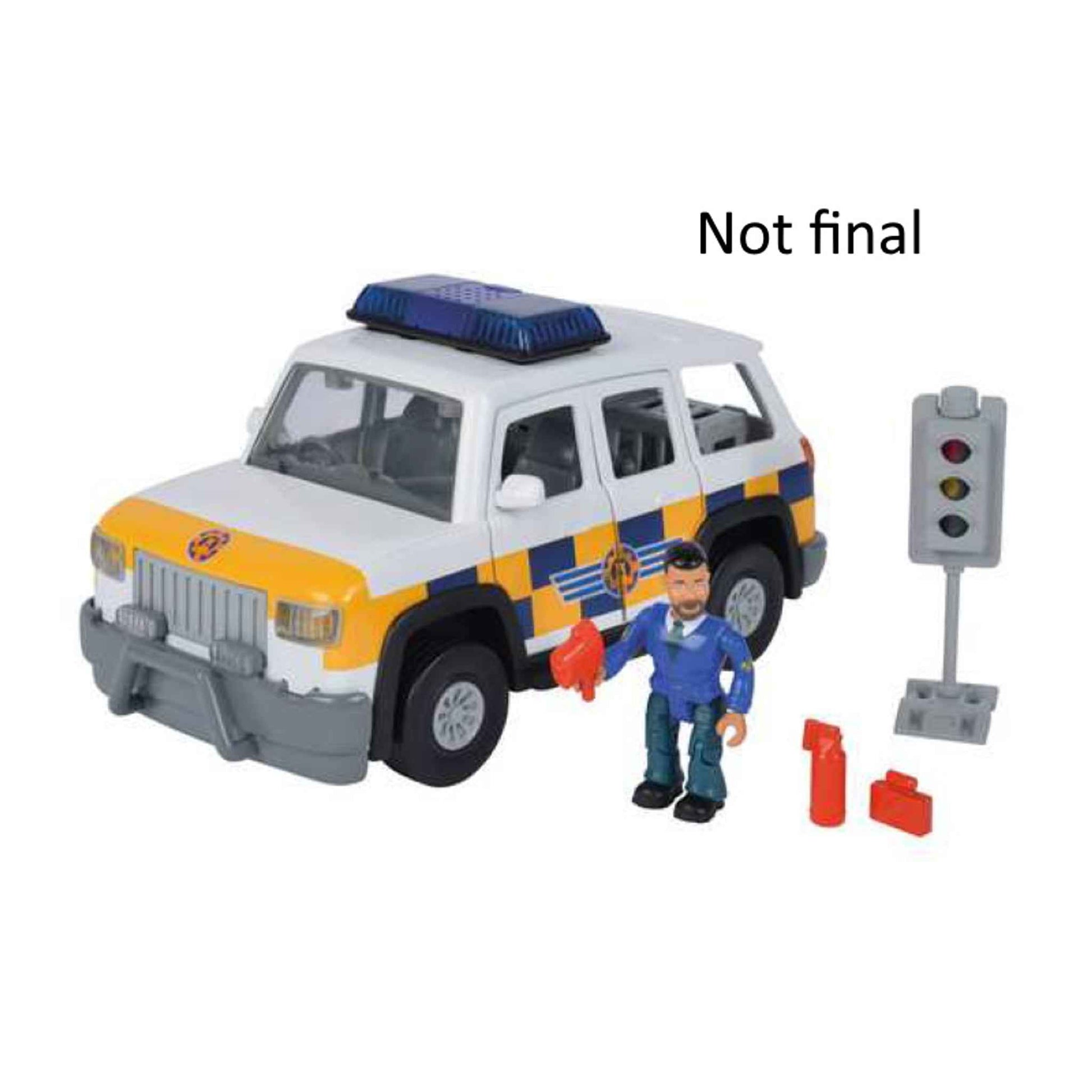 Spielzeug Polizeiauto 4x4 mit Figur und Sound 26,5 cm | Simba