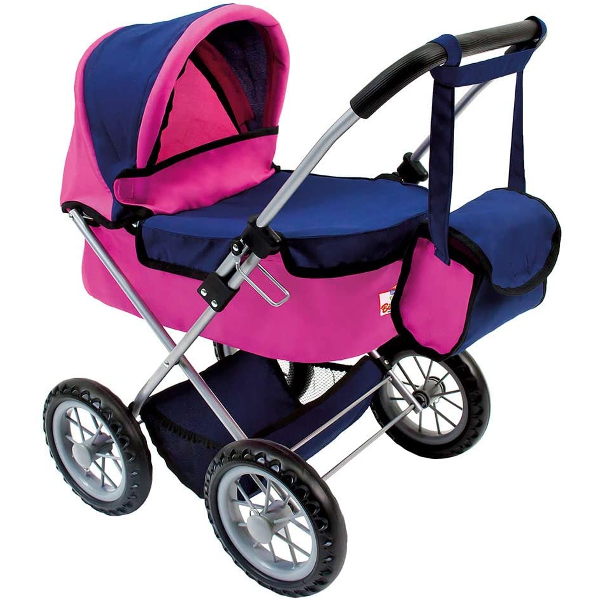 Bino & Mertens Mertens GmbH Puppen-Buggy aus Metall in Anthrazit