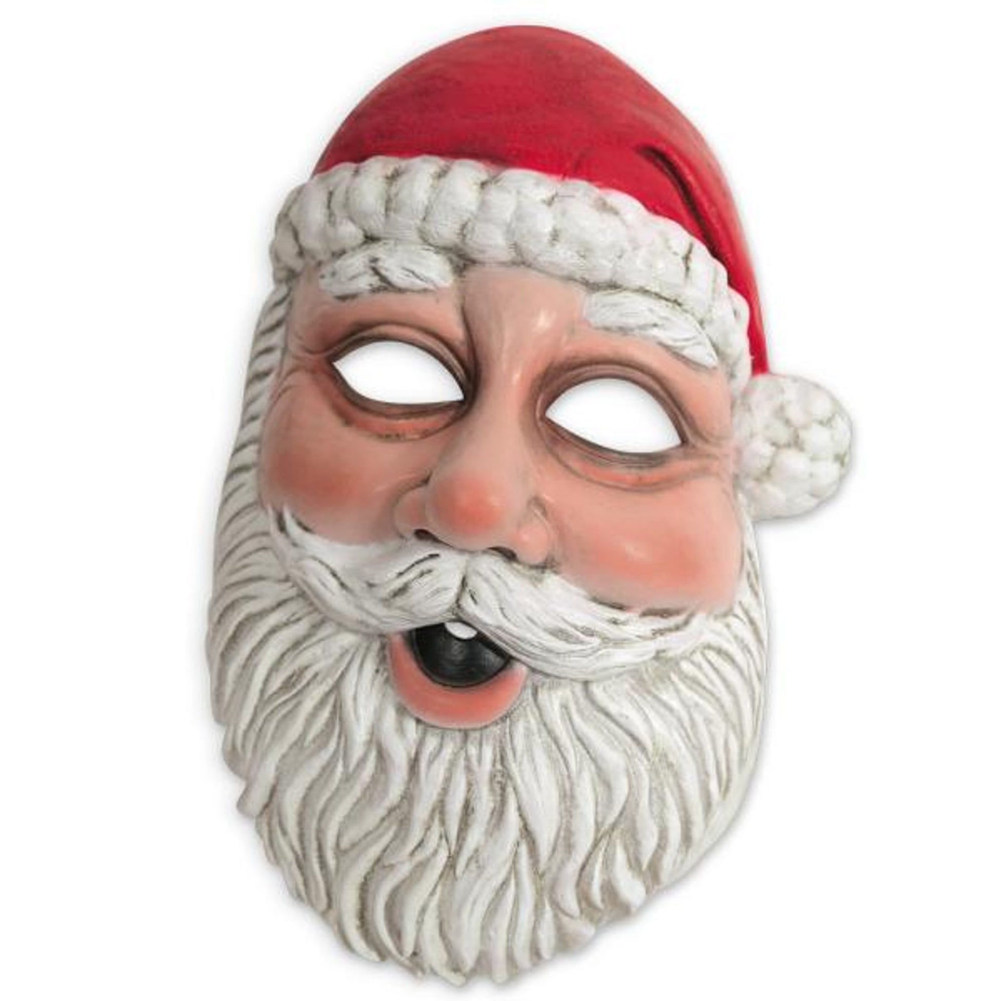 Fritz Fries Halbmaske aus Latex in Rot