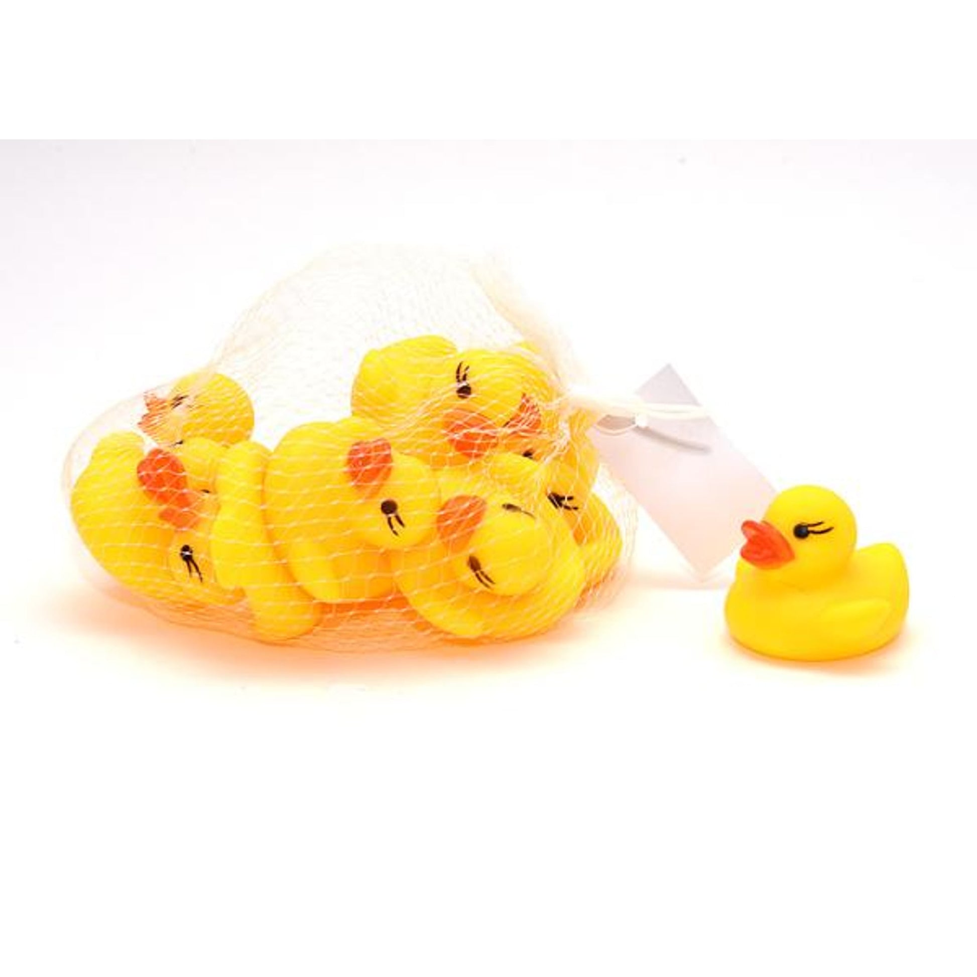Humbert & Brandt Badeentenset aus Gummi in Gelb, 4,5 cm