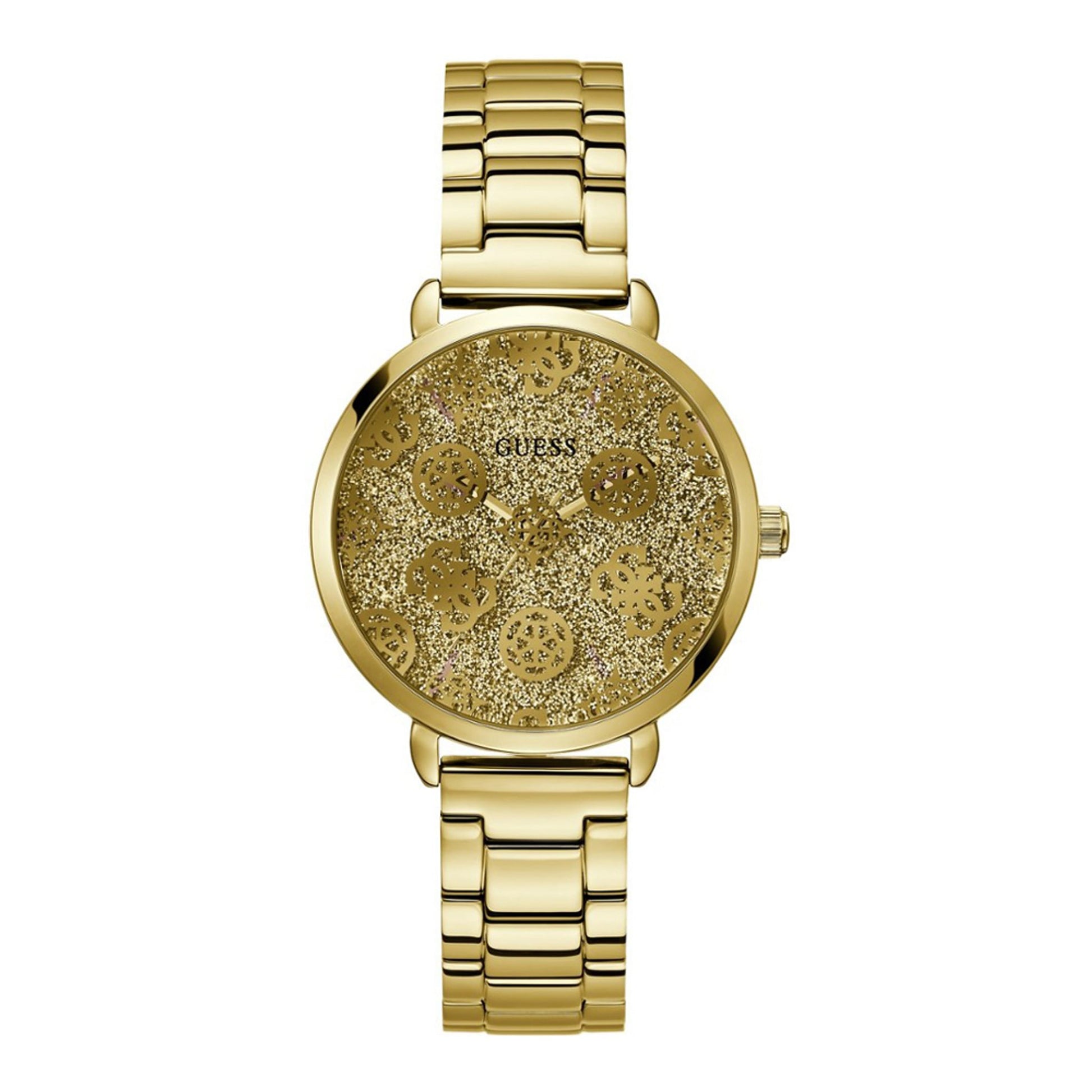 GUESS Damenuhr GW0670L2 aus Edelstahl in Gold, 3,6×0,8 cm