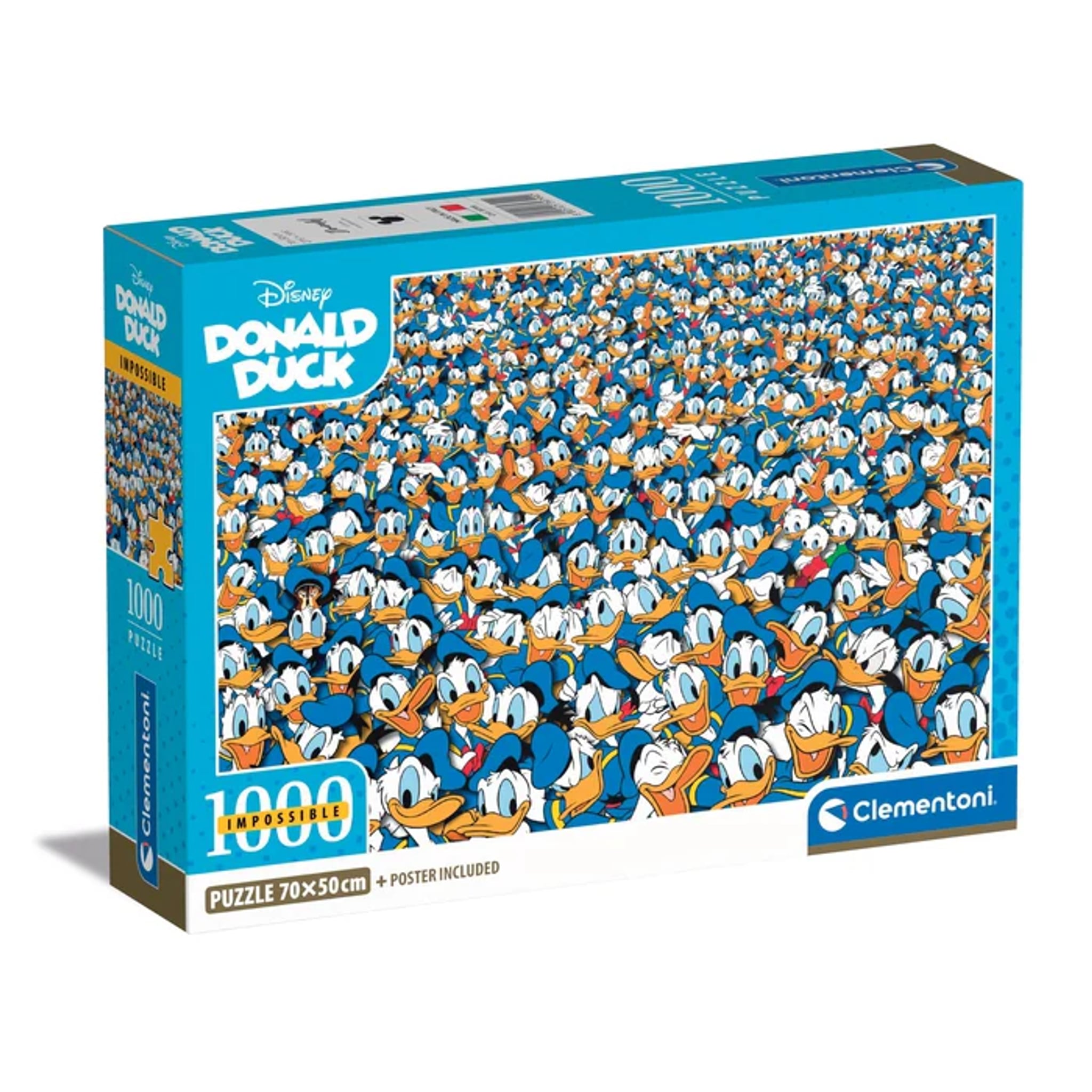 Clementoni S.p.A. Puzzle in Terra, 70 x 50 cm
