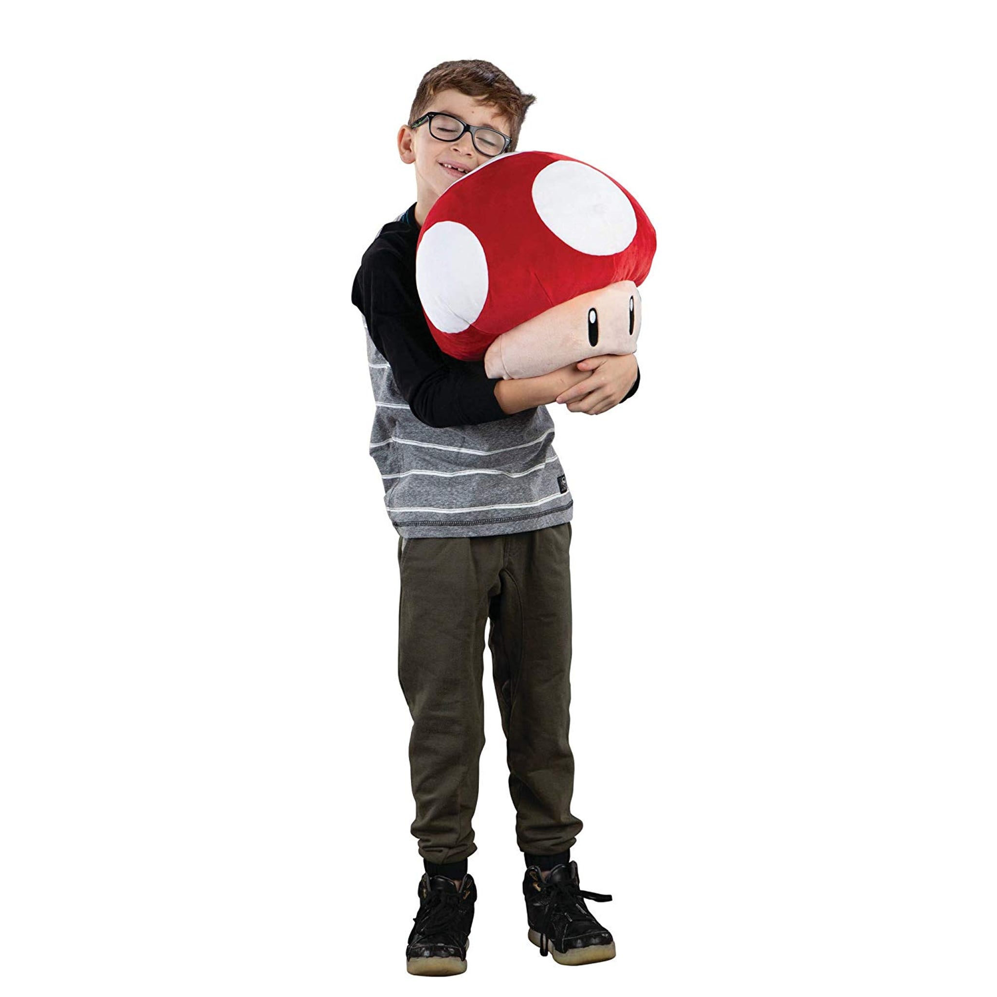 TOMY Plüschkissen in Rot, 40 cm