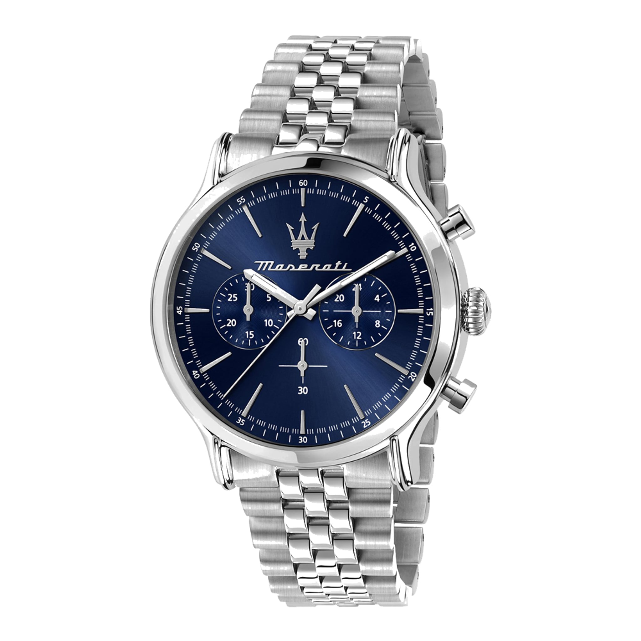 MASERATI Armbanduhr aus Edelstahl in Blau, 4,2×1,2 cm