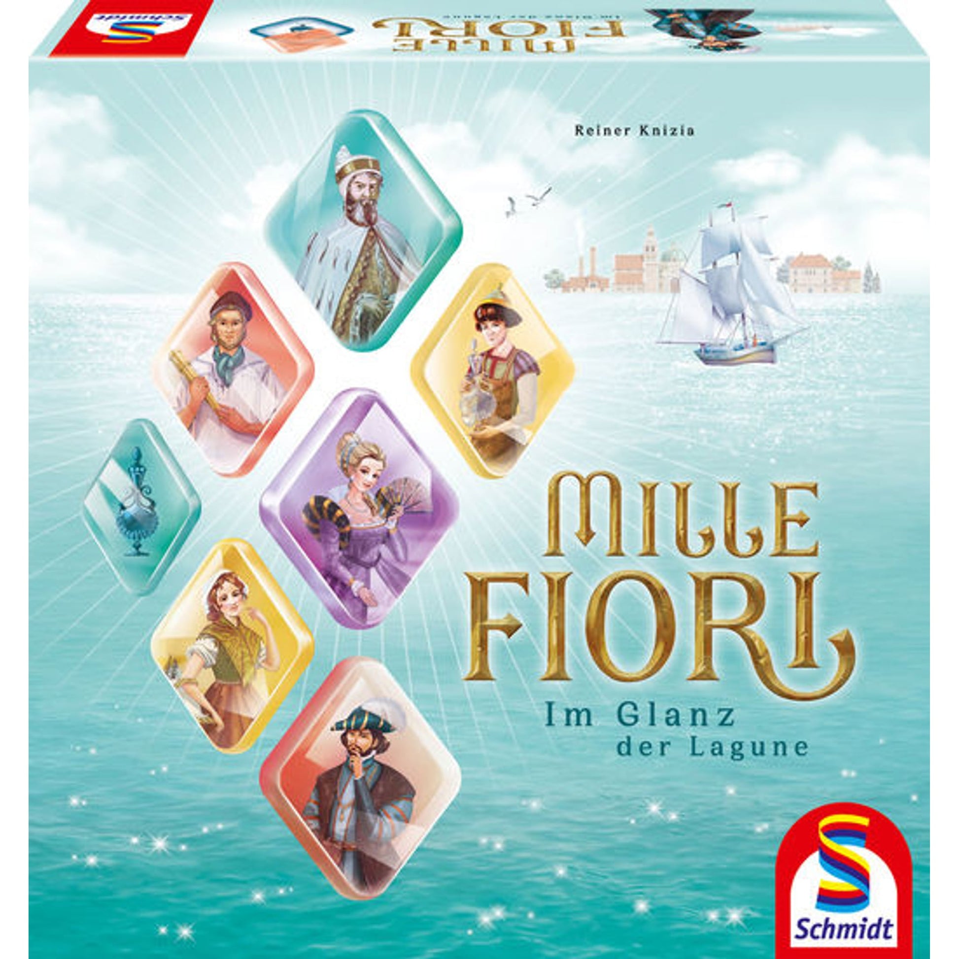 Schmidt Spiele Familienspiel, 29,5×29,5×7 cm