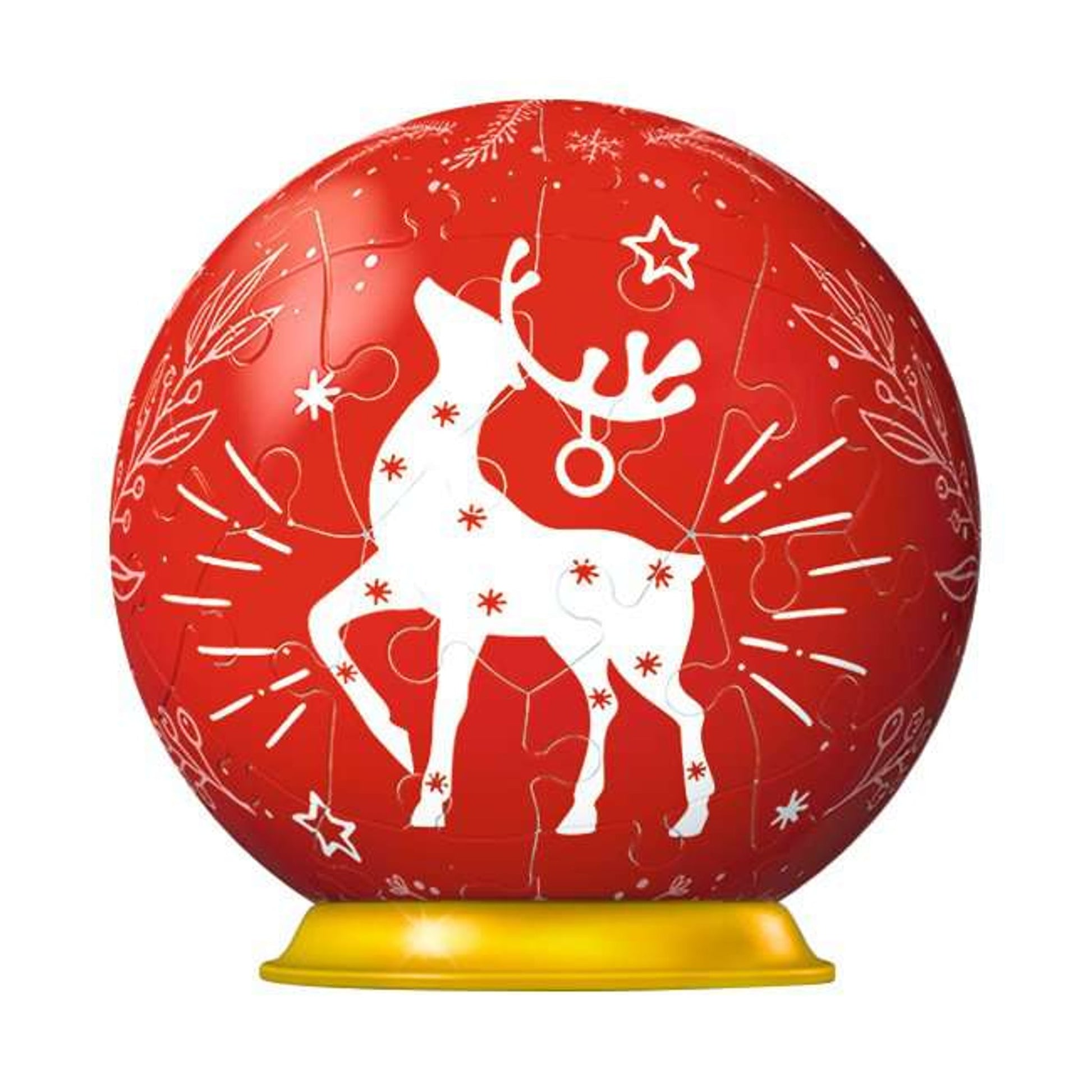Ravensburger 3D Puzzle Ball aus Kunststoff in Rot