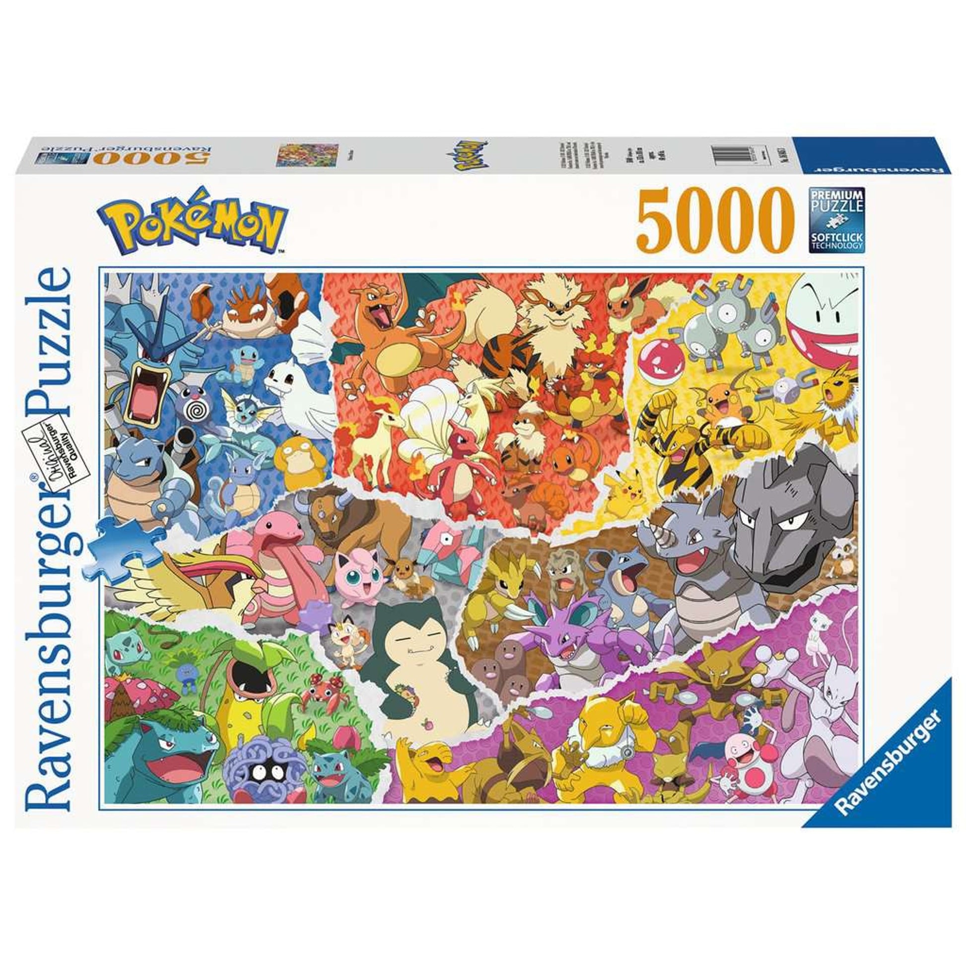 Ravensburger Puzzle aus Pappe, 153×101 cm