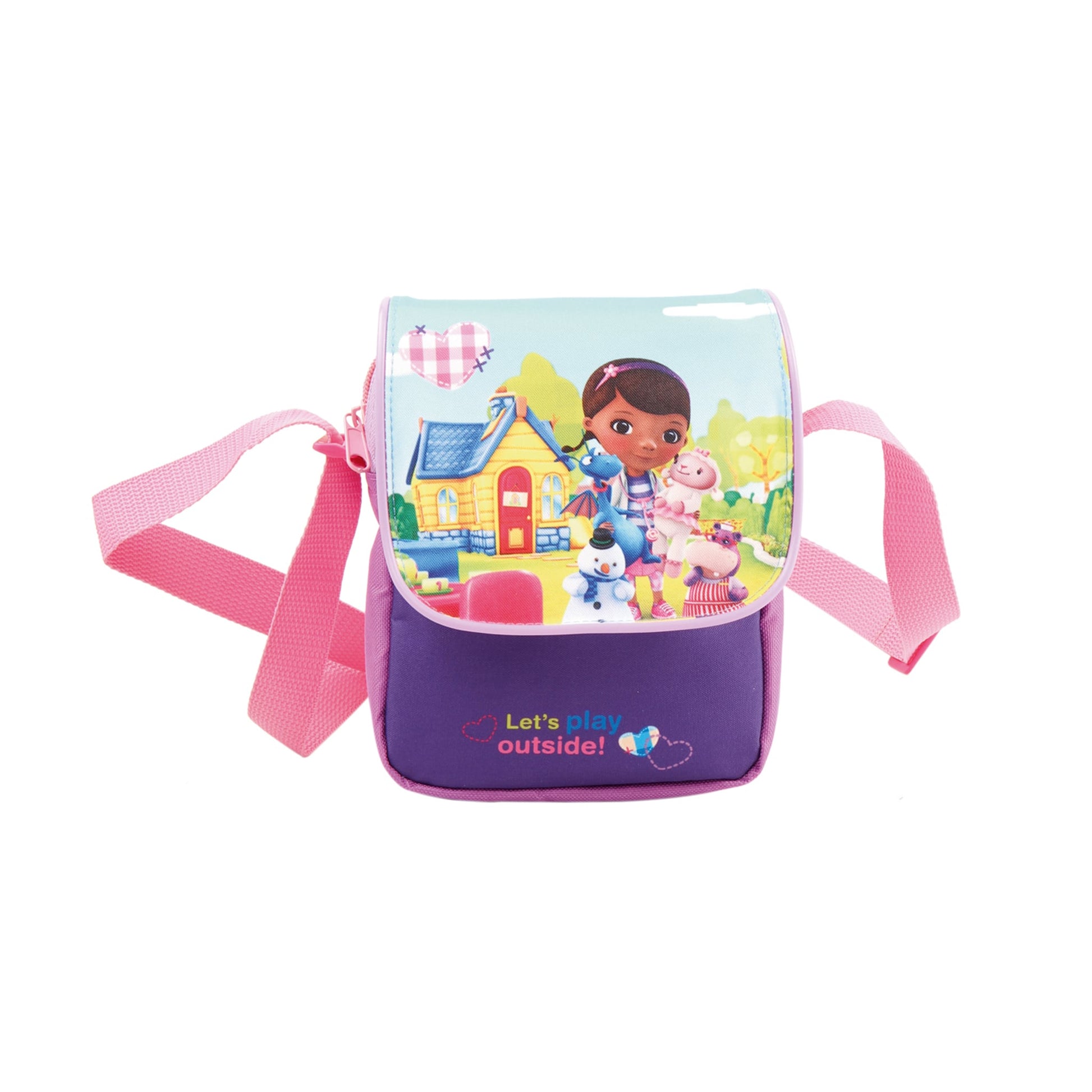 Umhängetasche Doc McStuffins mehrfarbig Kinder Crossbody