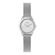 Damenuhr Pigalle Plissee Edelstahl silber 27 mm Quarz | PIERRE CARDIN