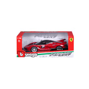 Bburago Modellauto aus Metall in Rot, 24 cm