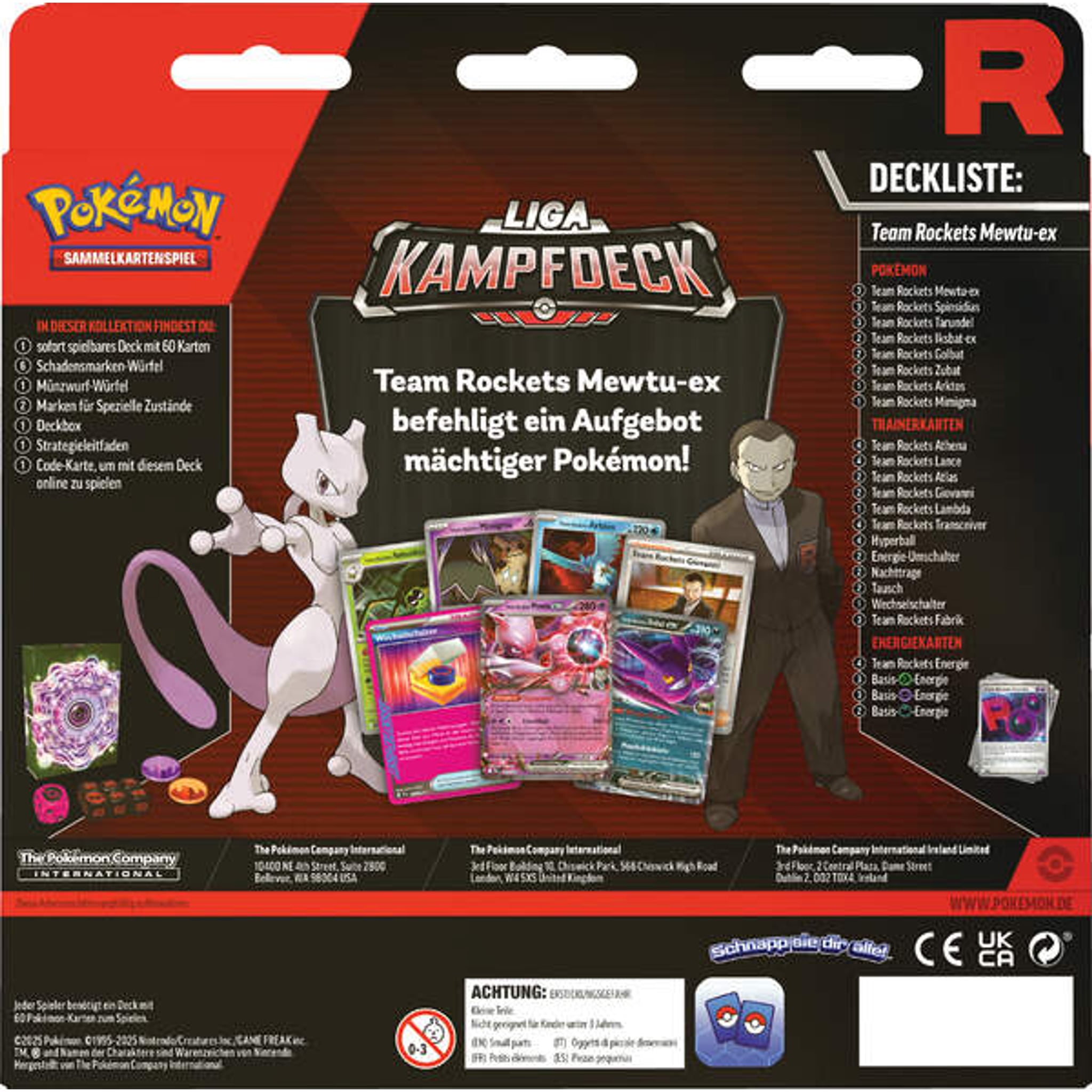 The Pokemon Company Sammelkartenspiel, 19,5×19,4×0,4 cm