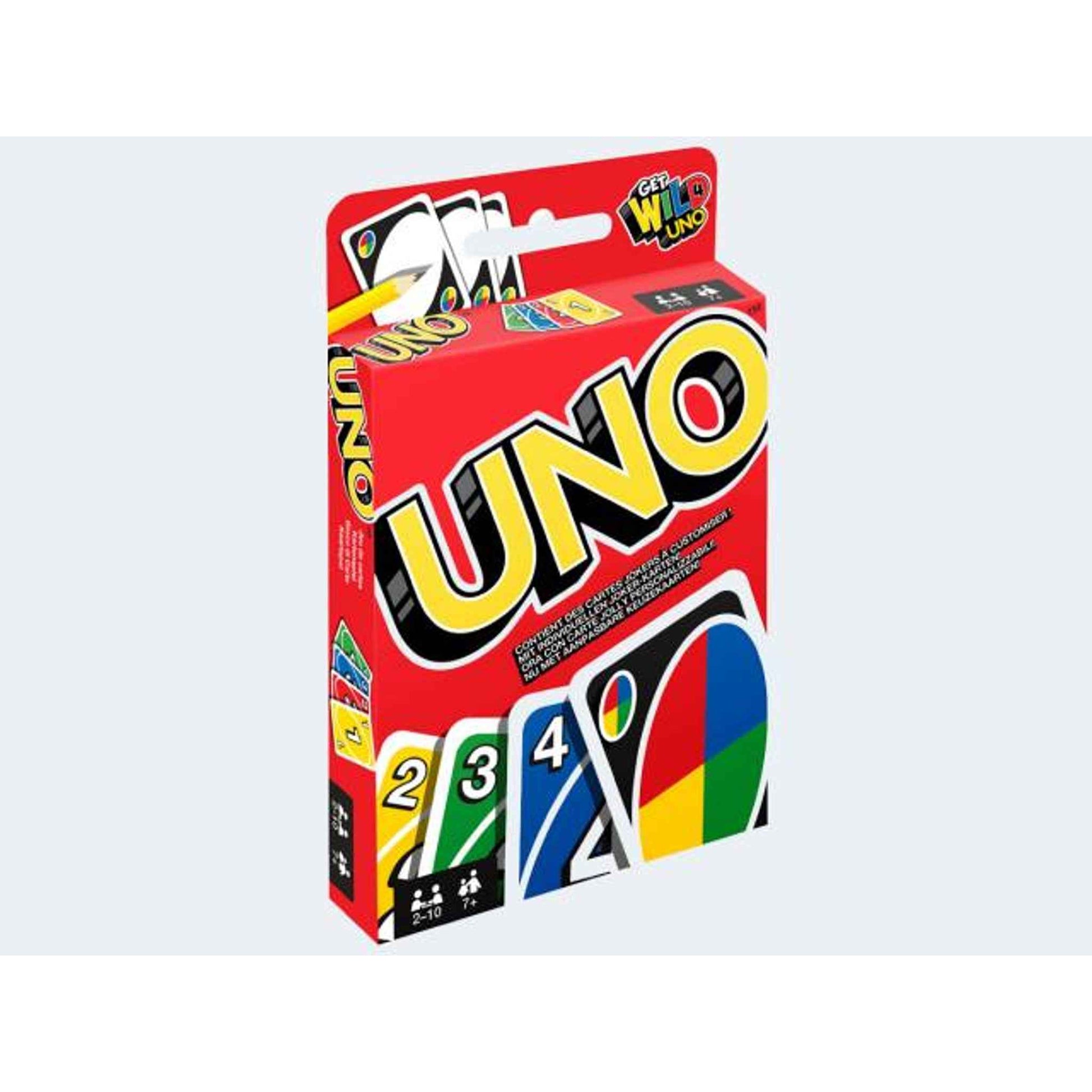 Kartenspiel UNO rot ab 7 Jahren 2-10 Spieler | Mattel