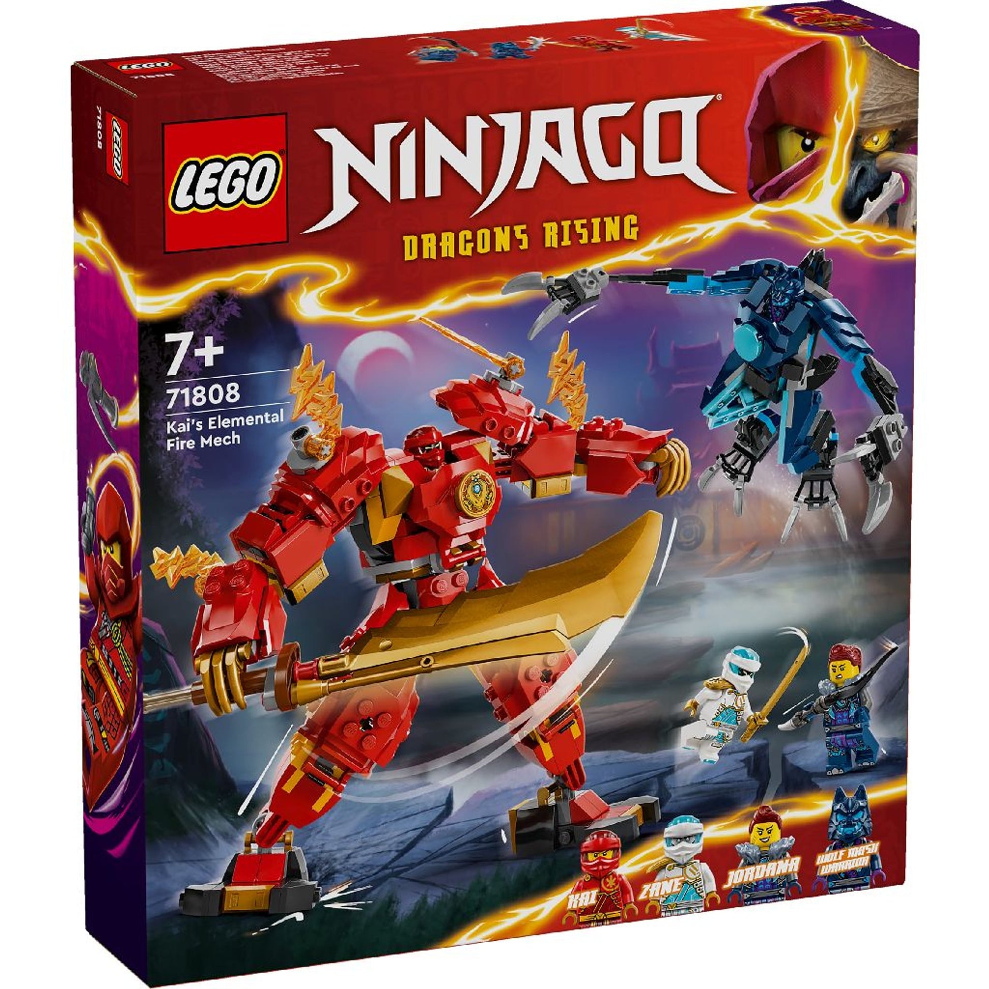Bausatz NINJAGO Kais Feuermech 322 Teile ab 7 Jahren