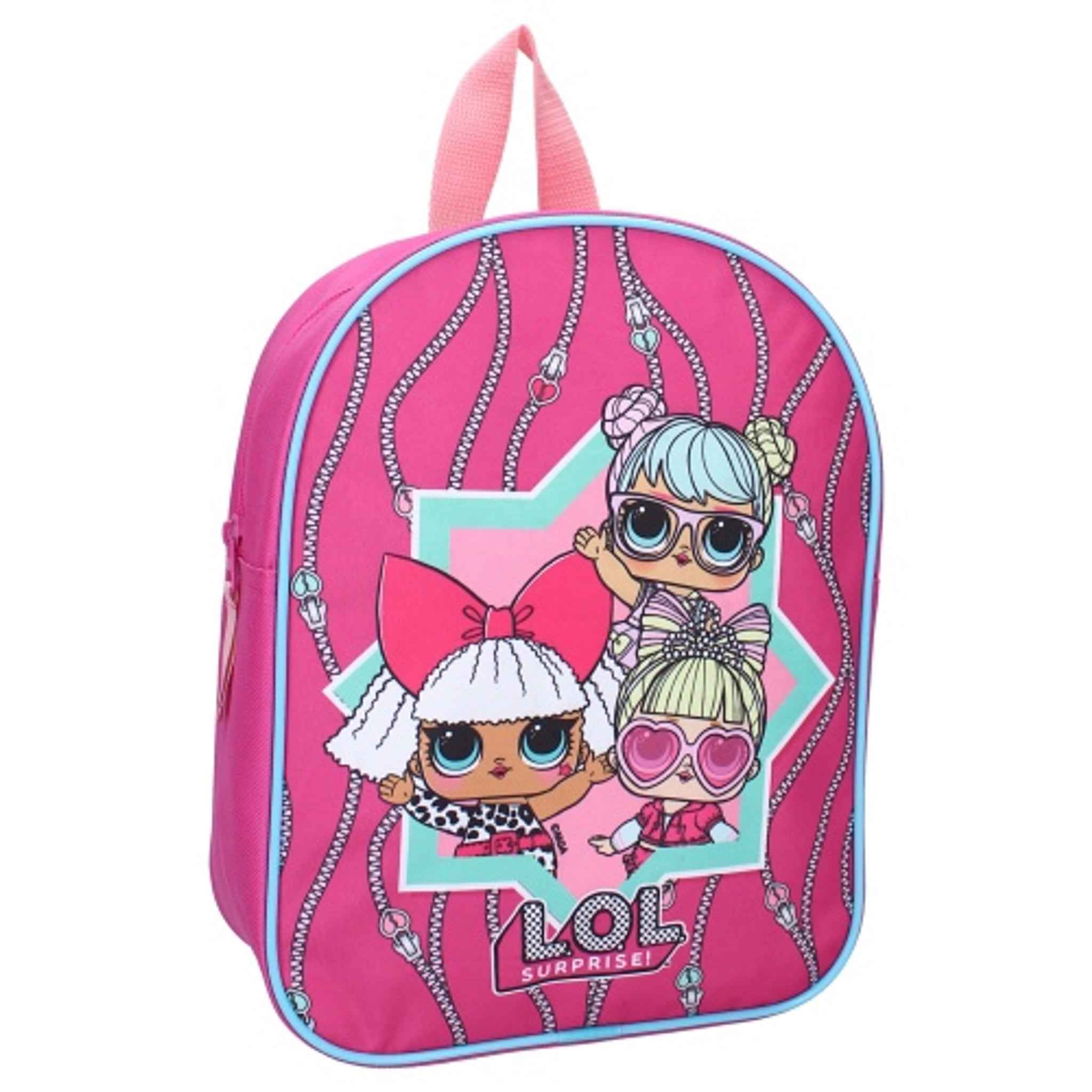 Rucksack 100% Polyester Rosa 29×22×9 cm | Vadobag Europe