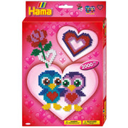 Bügelperlen-Set Love ca. 2000 Teile Midi 5,0 mm mehrfarbig | Hama