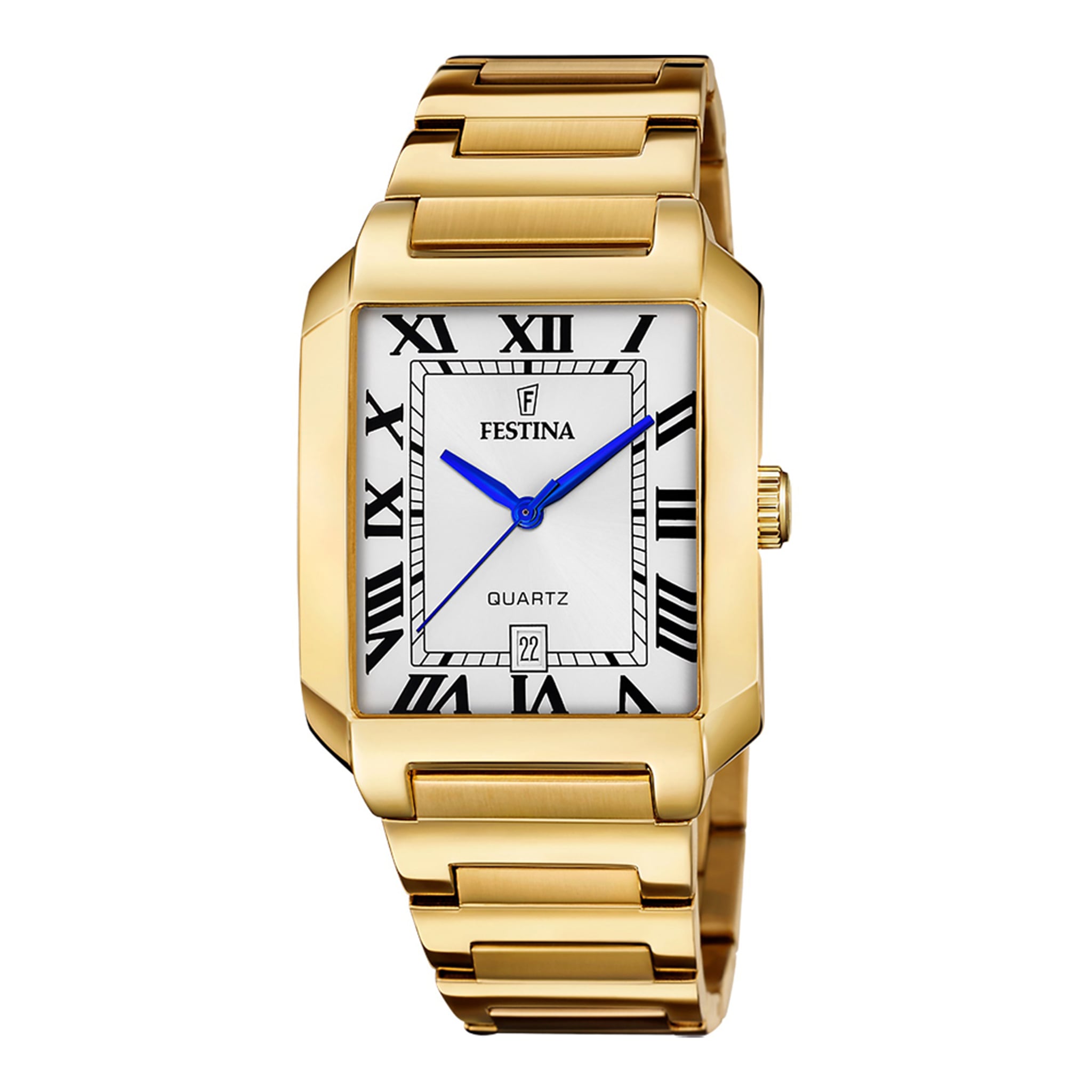 Festina Armbanduhr aus Edelstahl in Gold, 3,6×0,9 cm