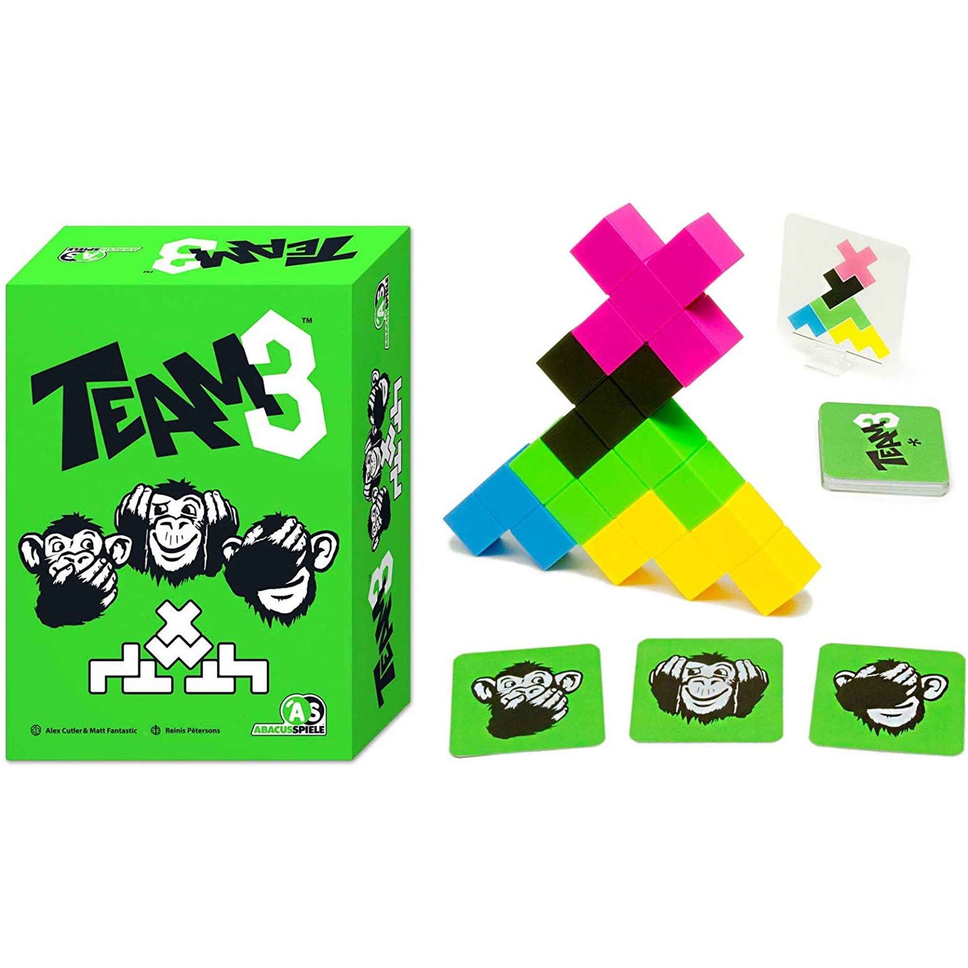 Team 3 Brettspiel grün | ABACUSSPIELE