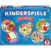 Schmidt Spiele Spielesammlung aus Pappe in Blau, 37,3×27,2×5,7 cm