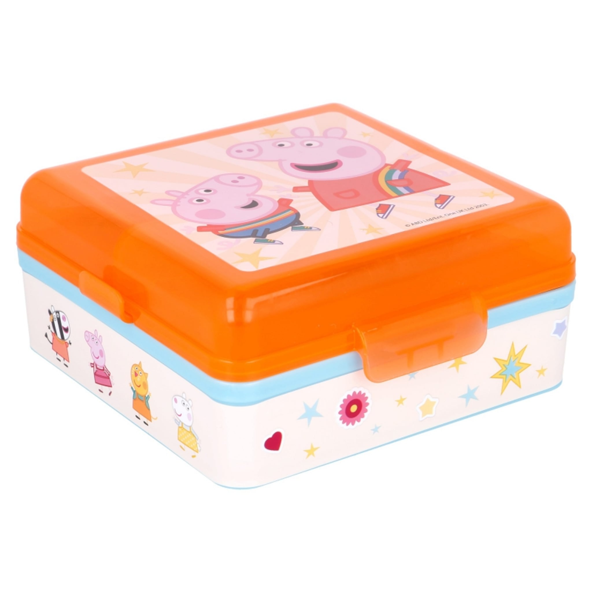 Stor S.L. Sandwichbox aus Kunststoff in Beige, 19,5×16,5×6,7 cm