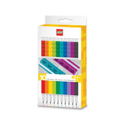 Gelstift-Set 10 Farben mehrfarbig 18 cm Geschenkpackung | Joy Toy