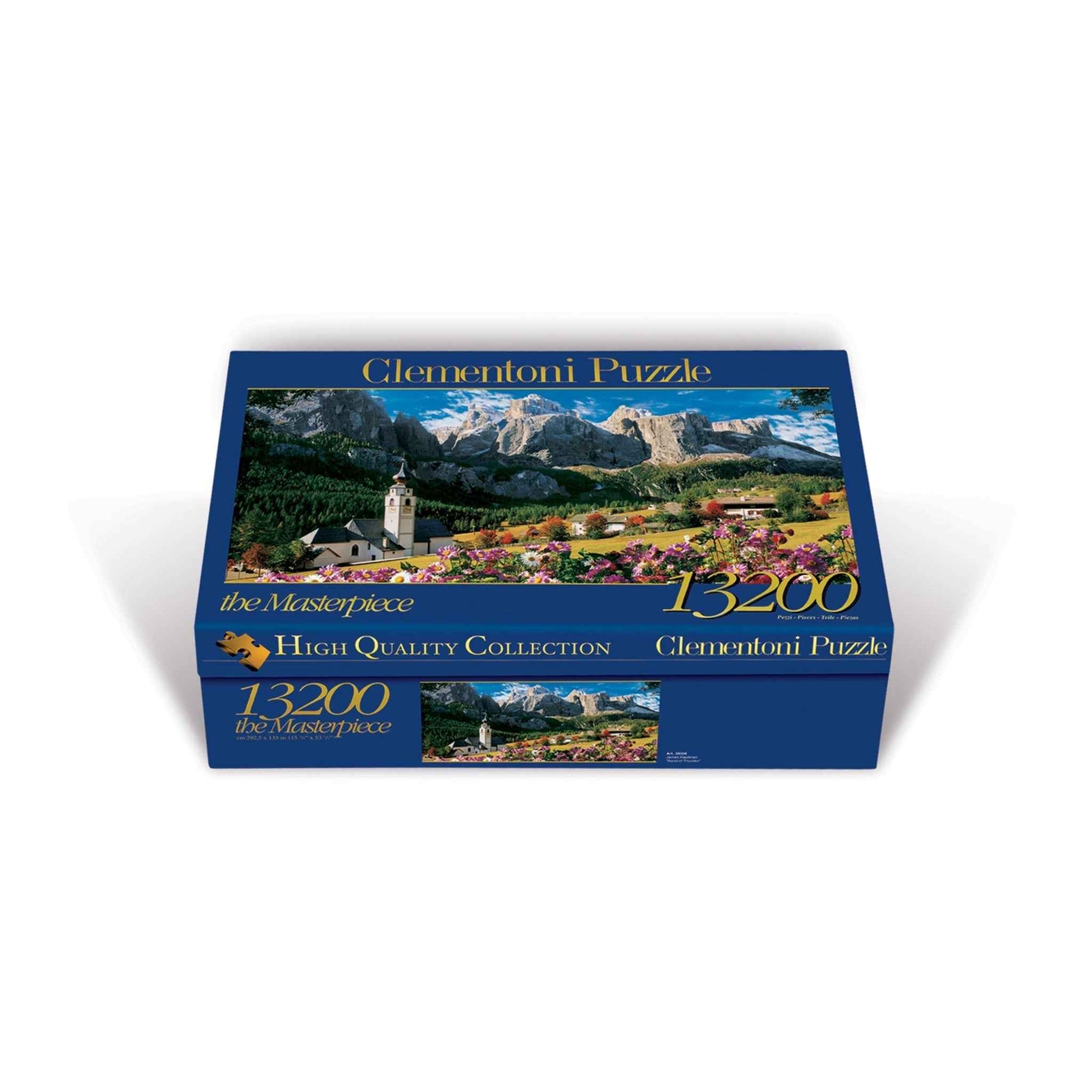 Puzzle 13200 Teile Sellagruppe Dolomiten Landschaft Pappe | Clementoni