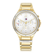 TOMMY HILFIGER Damenuhr aus Edelstahl, 3,8×0,8 cm