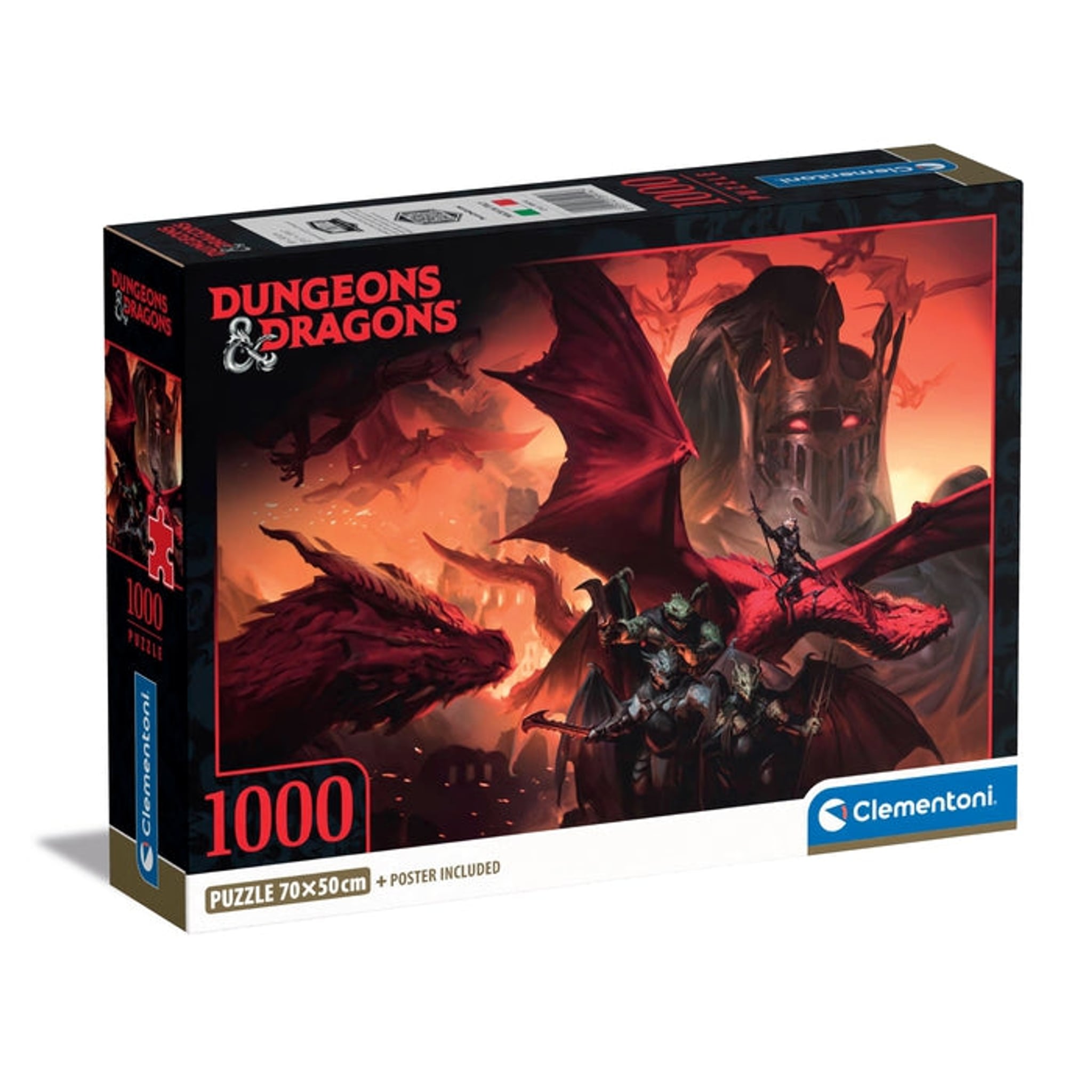 Clementoni S.p.A. Puzzle aus Pappe in Terra, 70×50 cm
