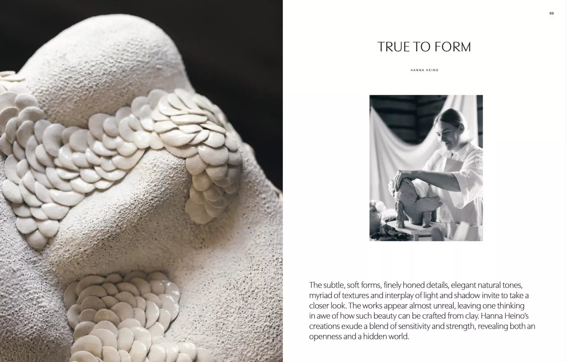 Kaffeetischbuch Nordic Clay, kreative Gestaltung und Layout