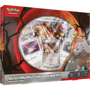 Pokémon-Sammelkartenspiel: Kollektion Blutmond-Ursaluna-ex (1 holografische Promokarte, 2 holografische Karten, 1 überdimensionale holografische Karte & 4 Boosterpacks) Hauptansicht