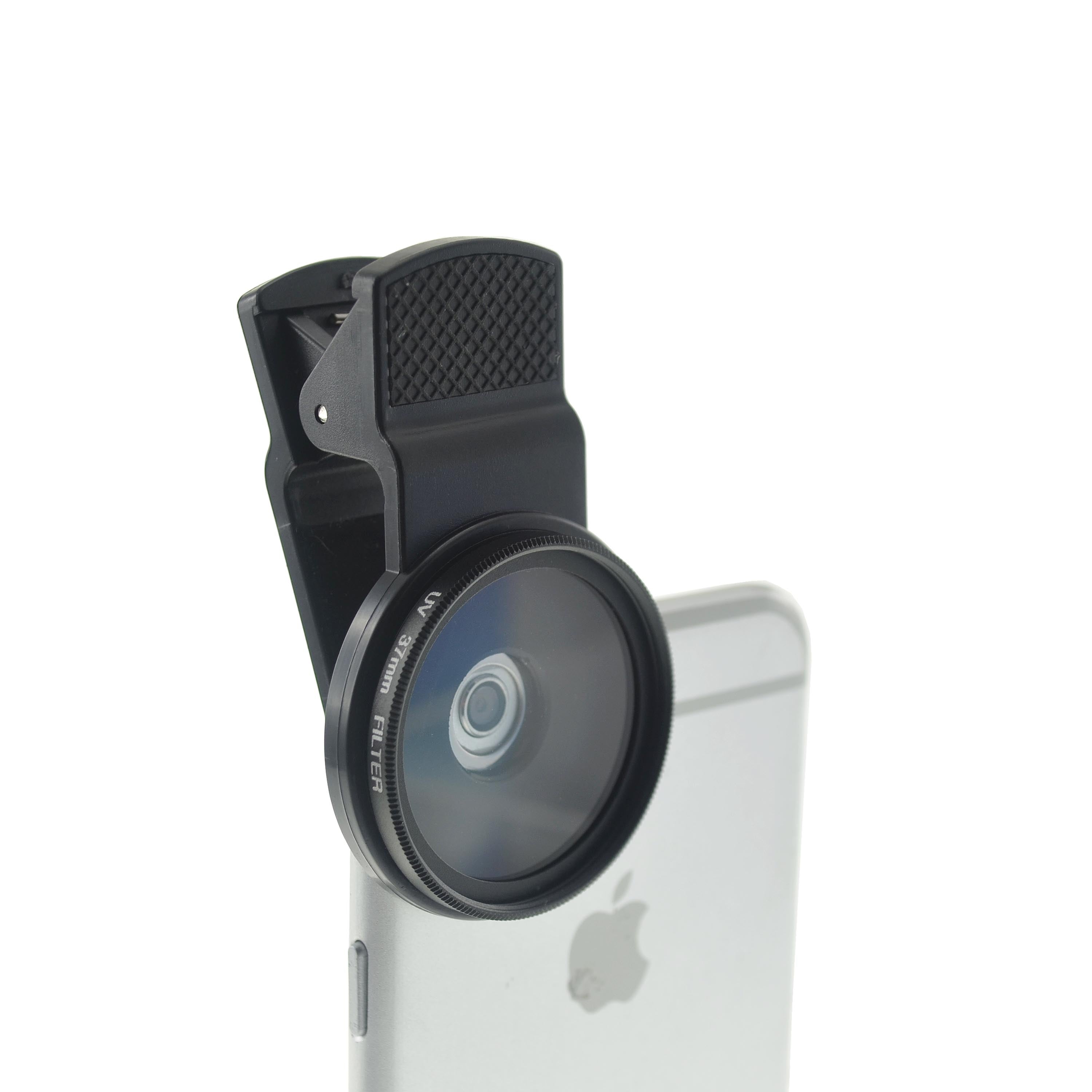 UV-Filter 37 mm Clip Smartphone Schwarz 72113469 | System-S