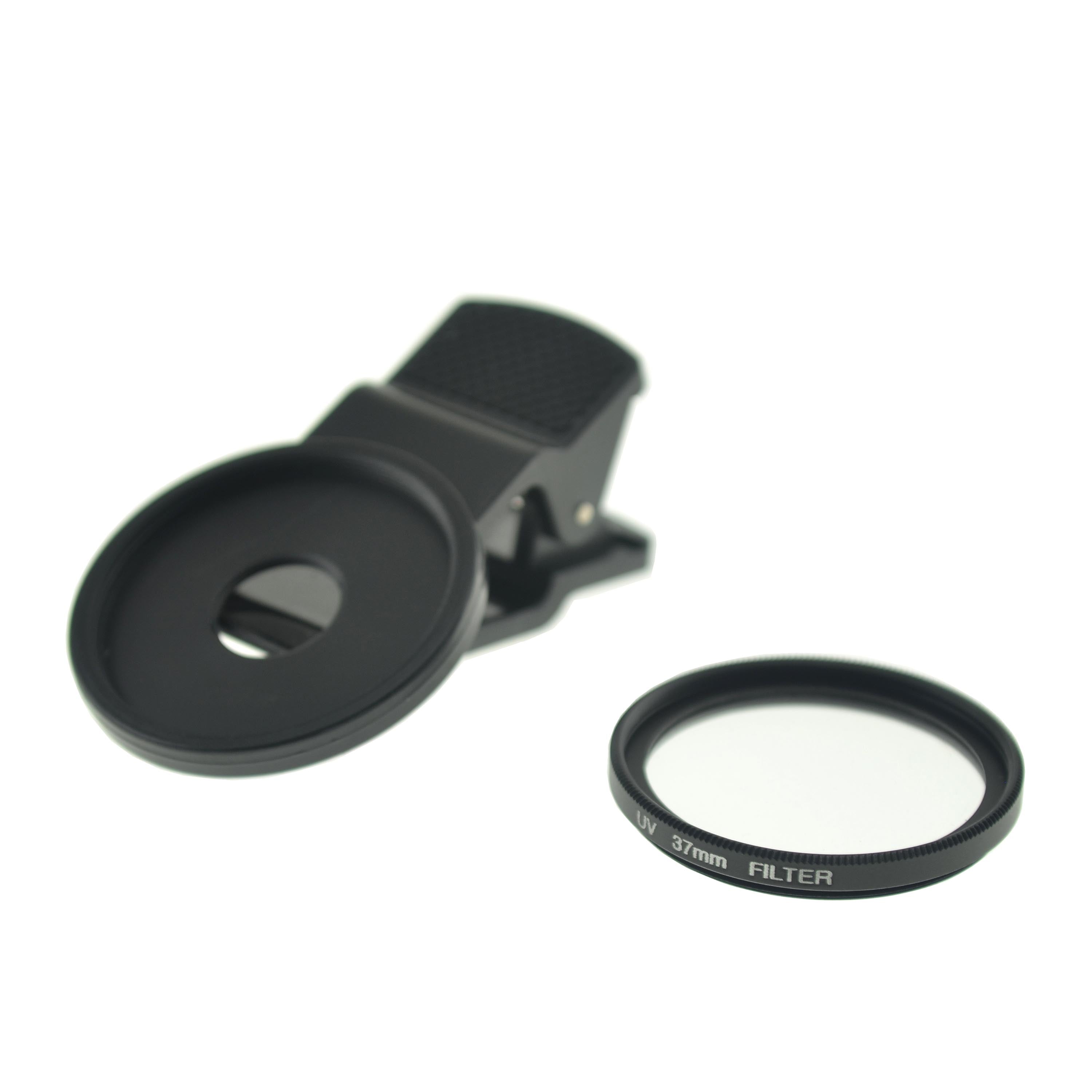 UV-Filter 37 mm Clip Smartphone Schwarz 72113469 | System-S