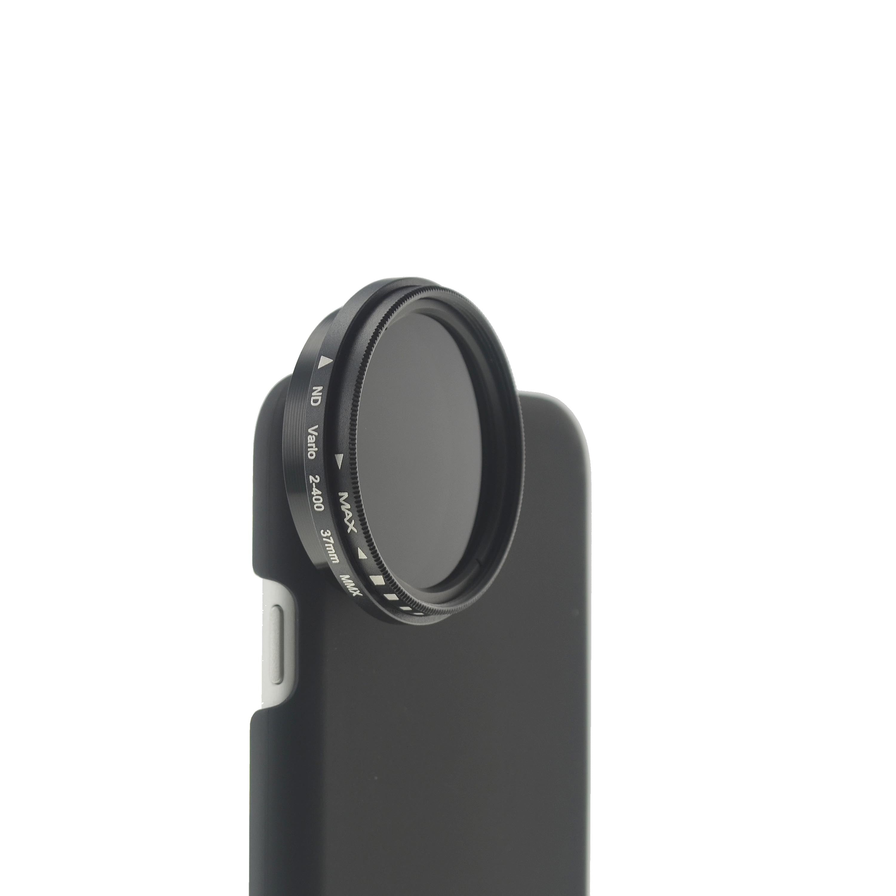 ND-Filter Set 37 mm ND8 Neutraldichtefilter Graufilter mit Hartschale | System-S