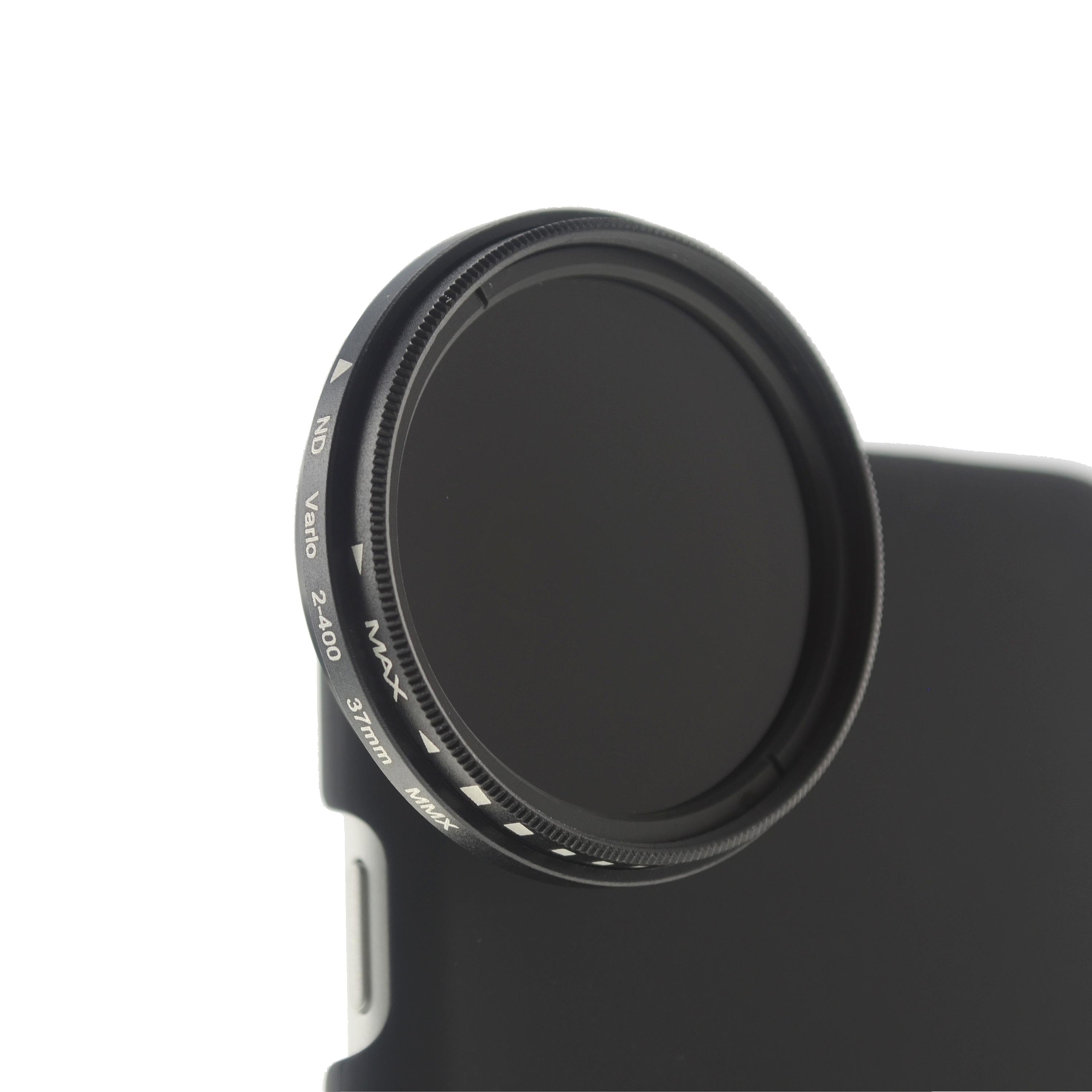 ND-Filter Set 37 mm Neutraldichtefilter Graufilter 3er Set für iPhone 7 Plus 8
