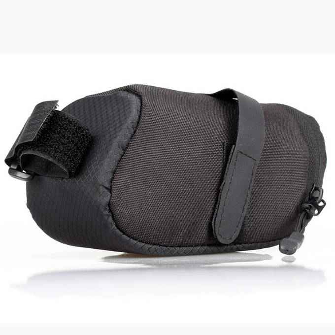 SYSTEM-S Fahrrad Sattel Tasche Halterung Befestigung wasserfest in Schwarz